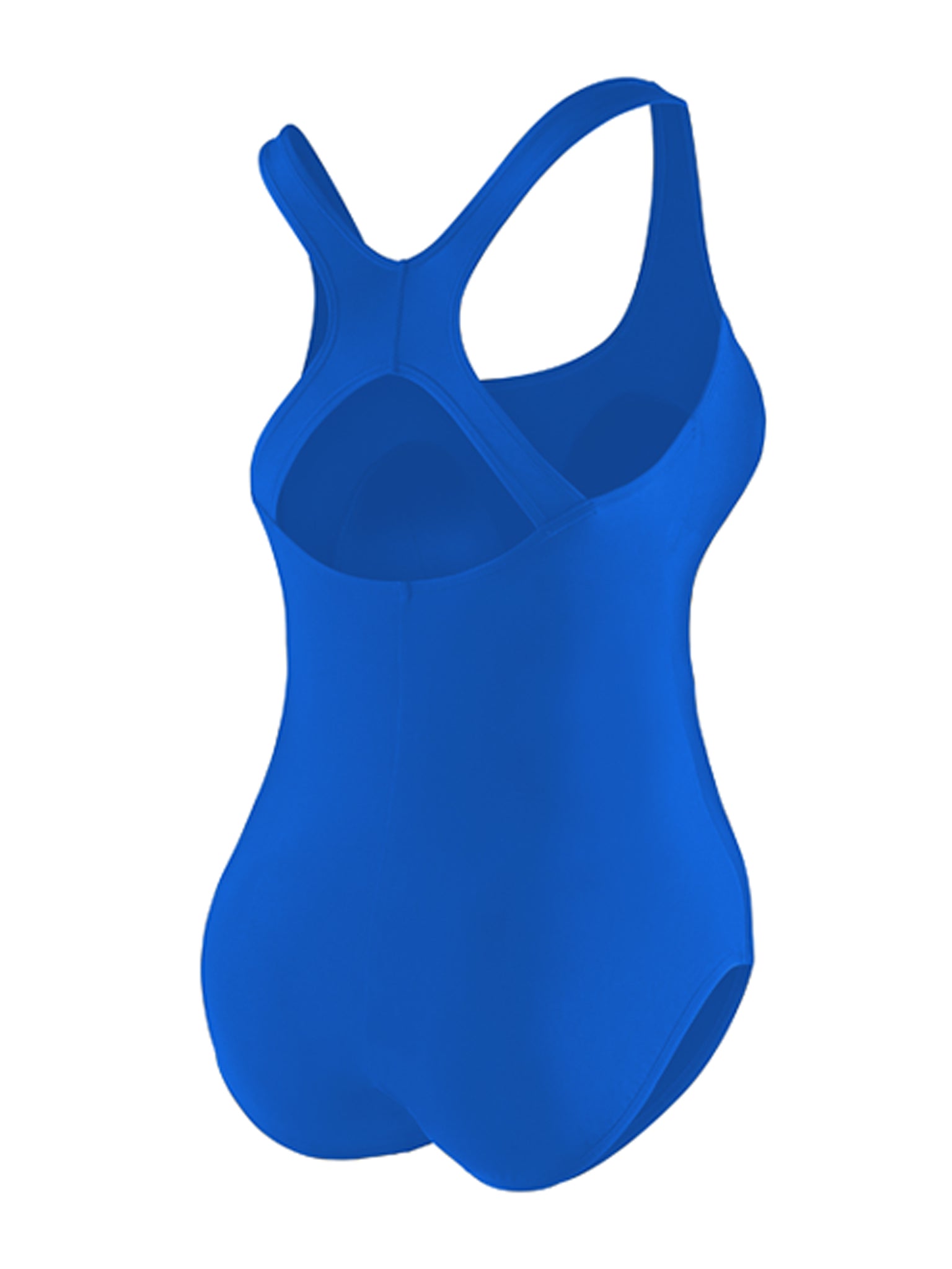 Women's Plus Moderate Ultra Black One Piece Swimsuit - Blue