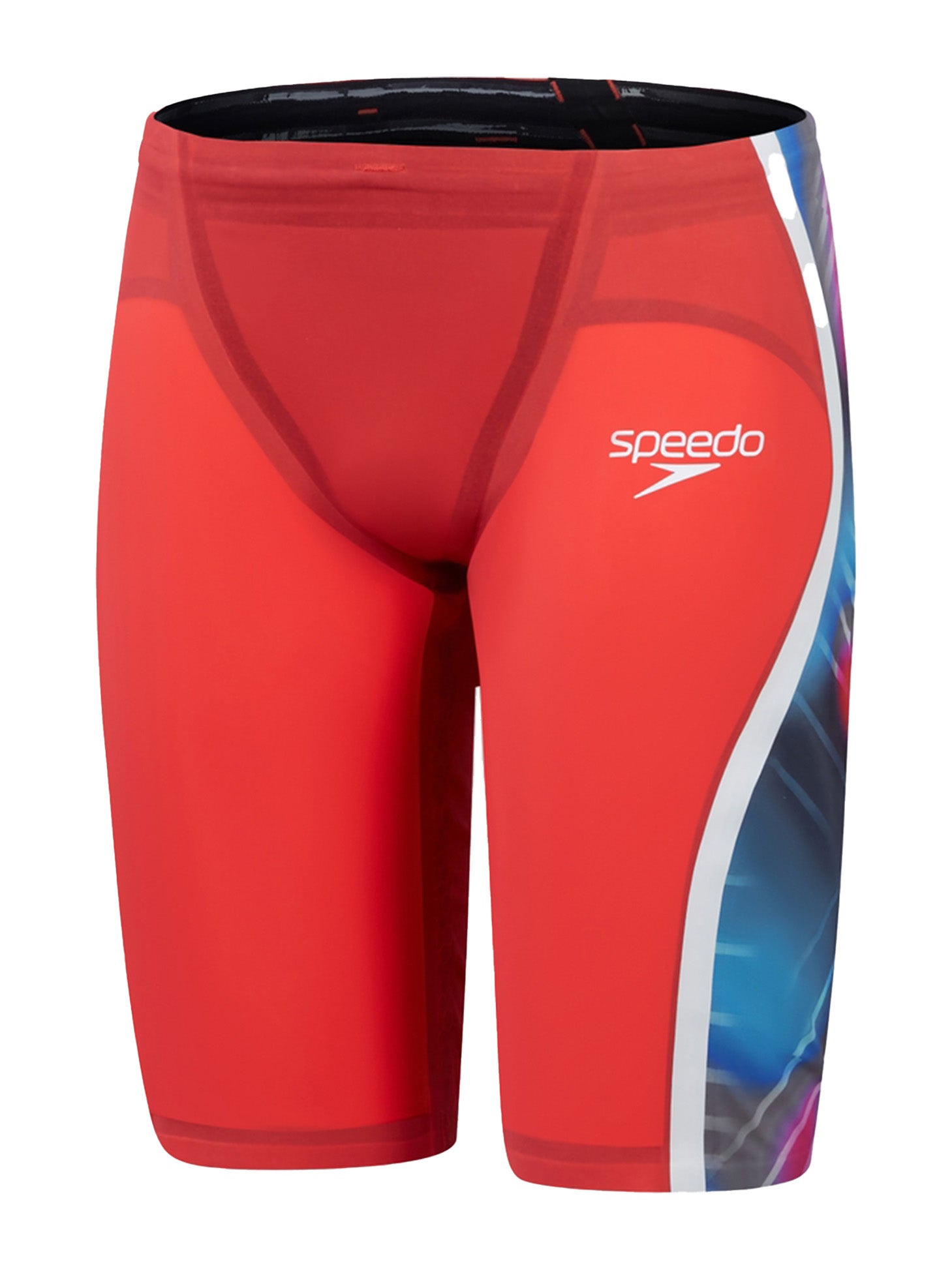 Maillot de compétition Fastskin LZR Pure Intent 2.0 Jammer pour hommes - Rouge/Bleu