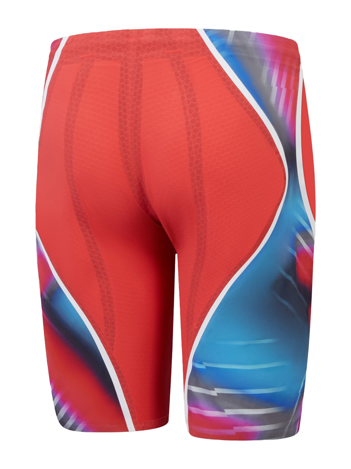 Maillot de compétition Fastskin LZR Pure Intent 2.0 Jammer pour hommes - Rouge/Bleu