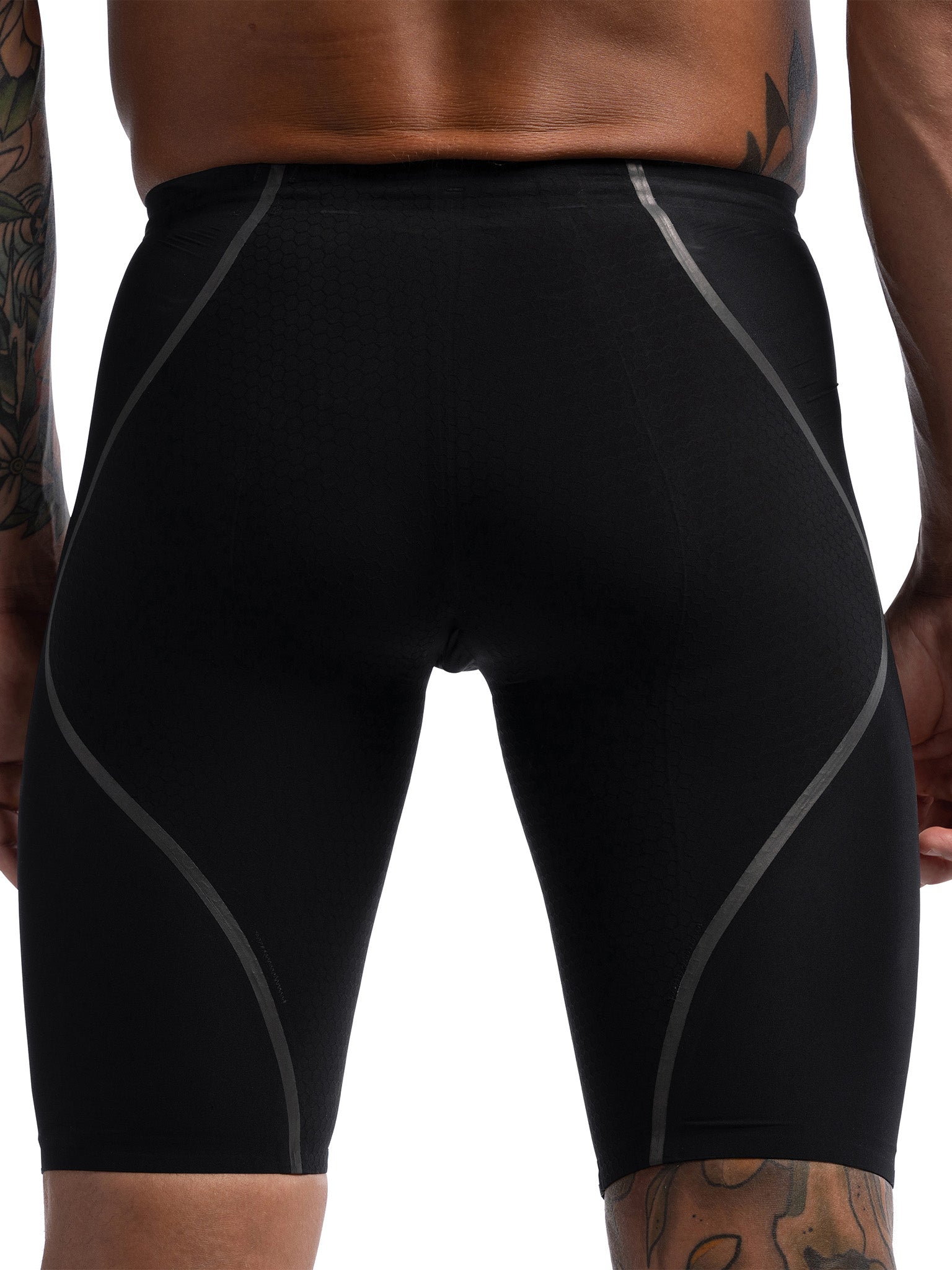 Maillot de compétition Fastskin LZR Pure Intent 2.0 High Waist Jammer pour hommes - Noir