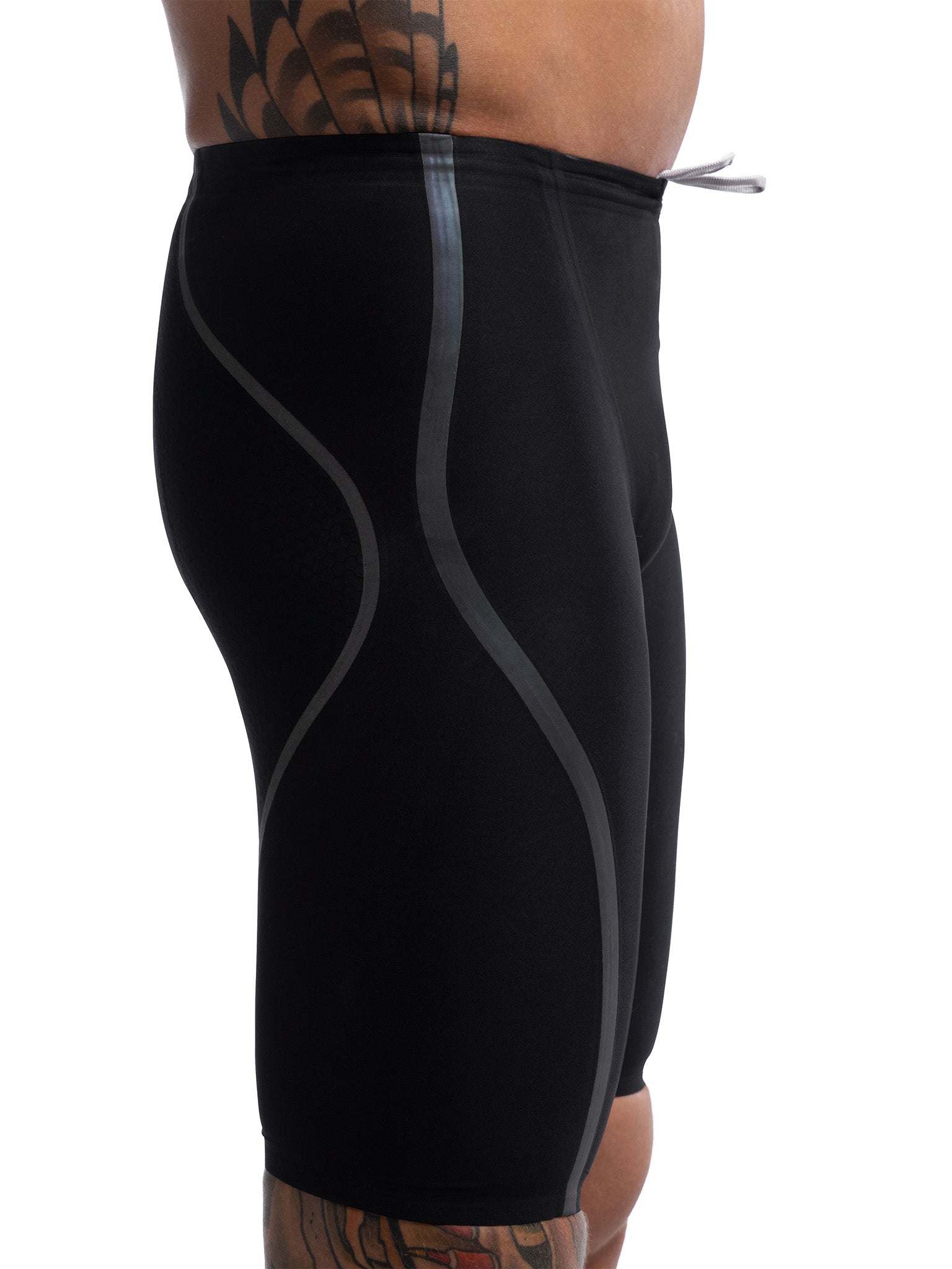 Maillot de compétition Fastskin LZR Pure Intent 2.0 High Waist Jammer pour hommes - Noir