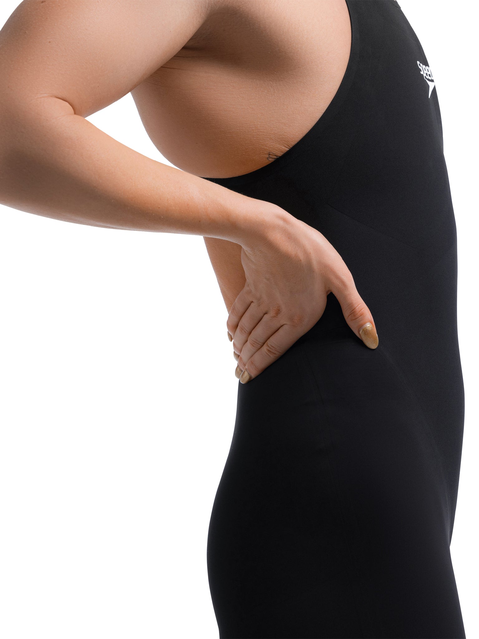 Women's Fastskin LZR Pure Valor 2.0 Kneeskin Open Back Racing Suit - Black
