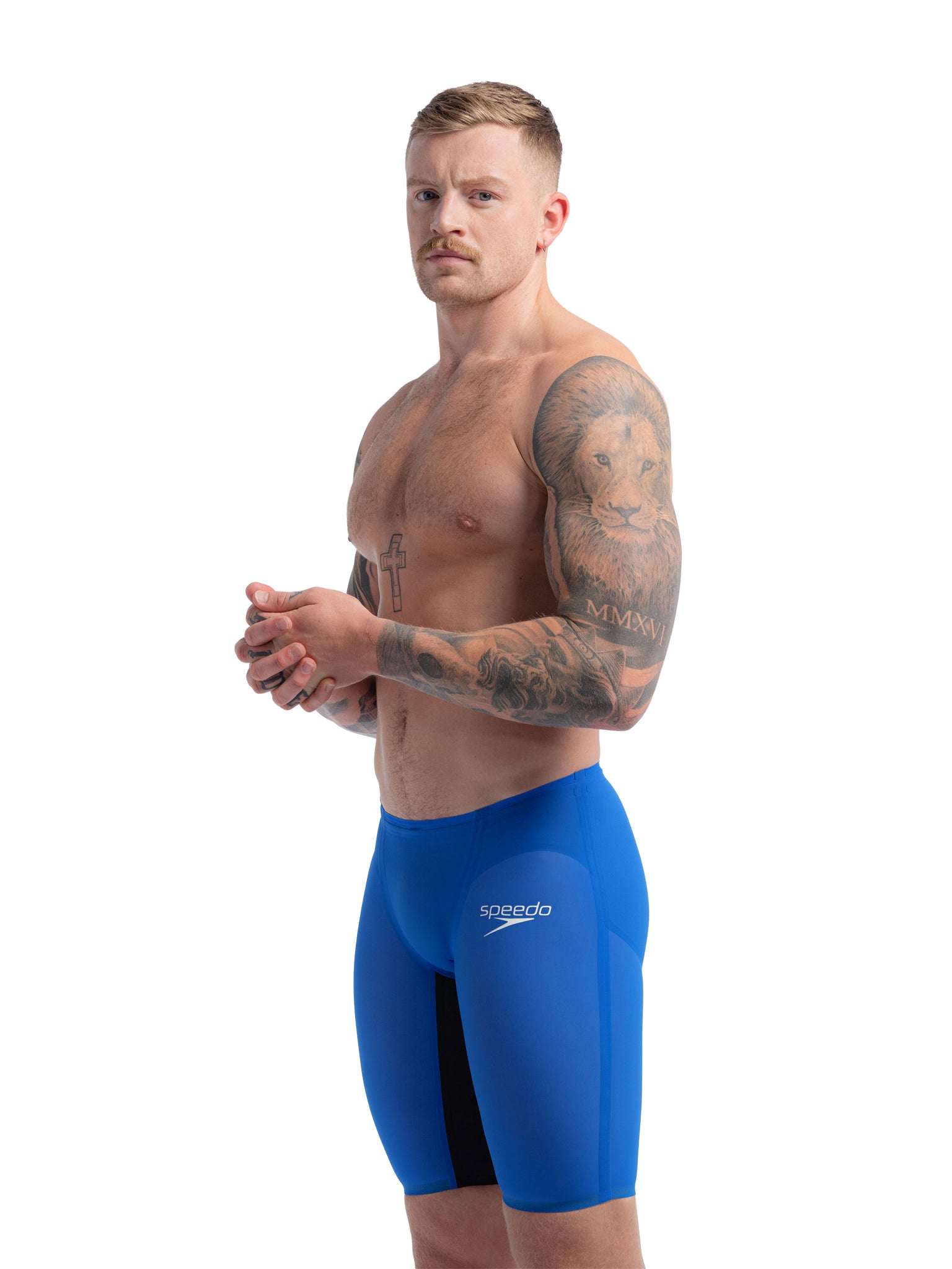 Men’s Fastskin LZR Pure Valor 2.0 Jammer Racing Suit - Cobalt Blue