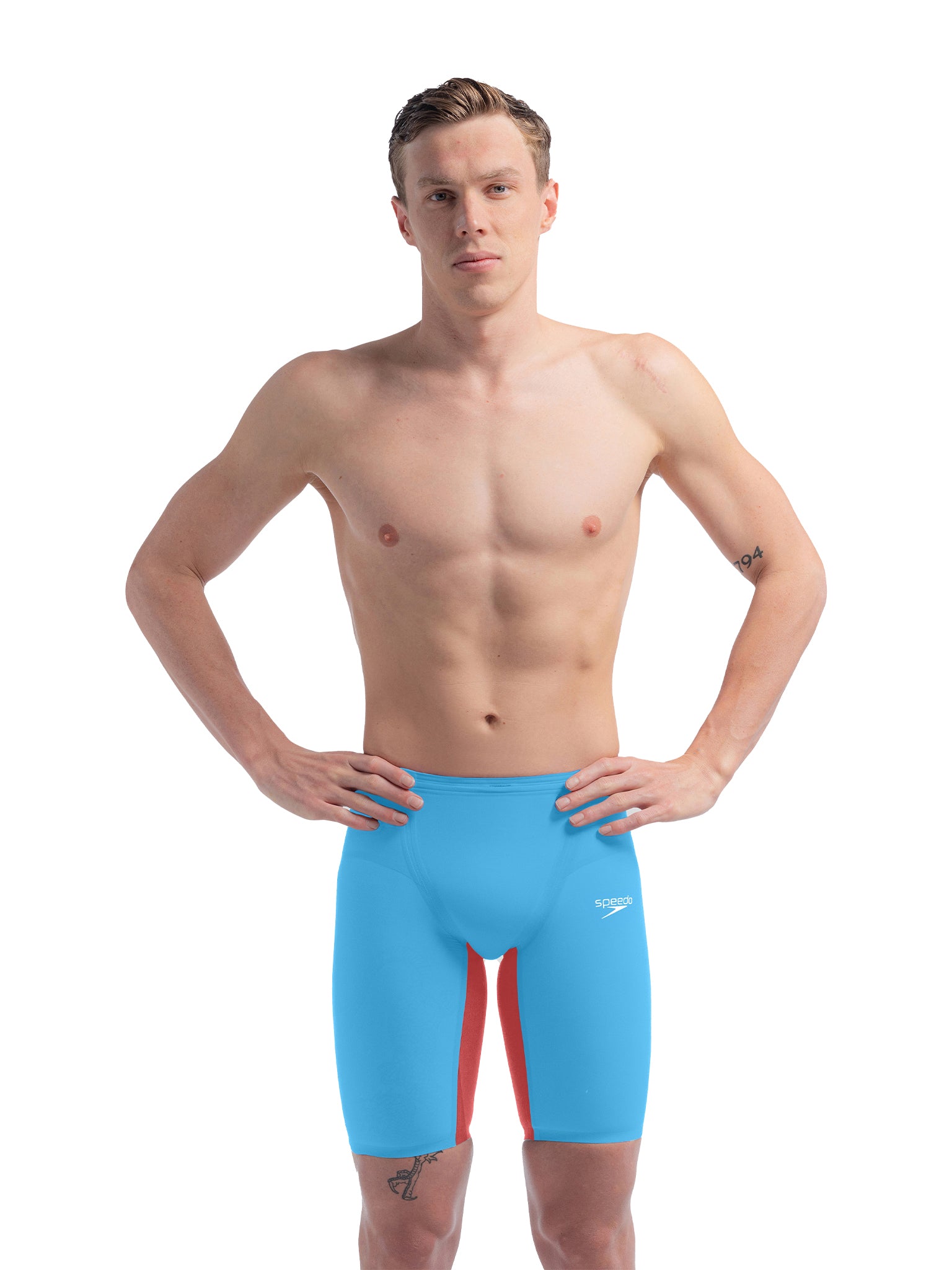 Maillot de compétition Fastskin LZR Pure Valor 2.0 Jammer pour hommes - Picton Blue