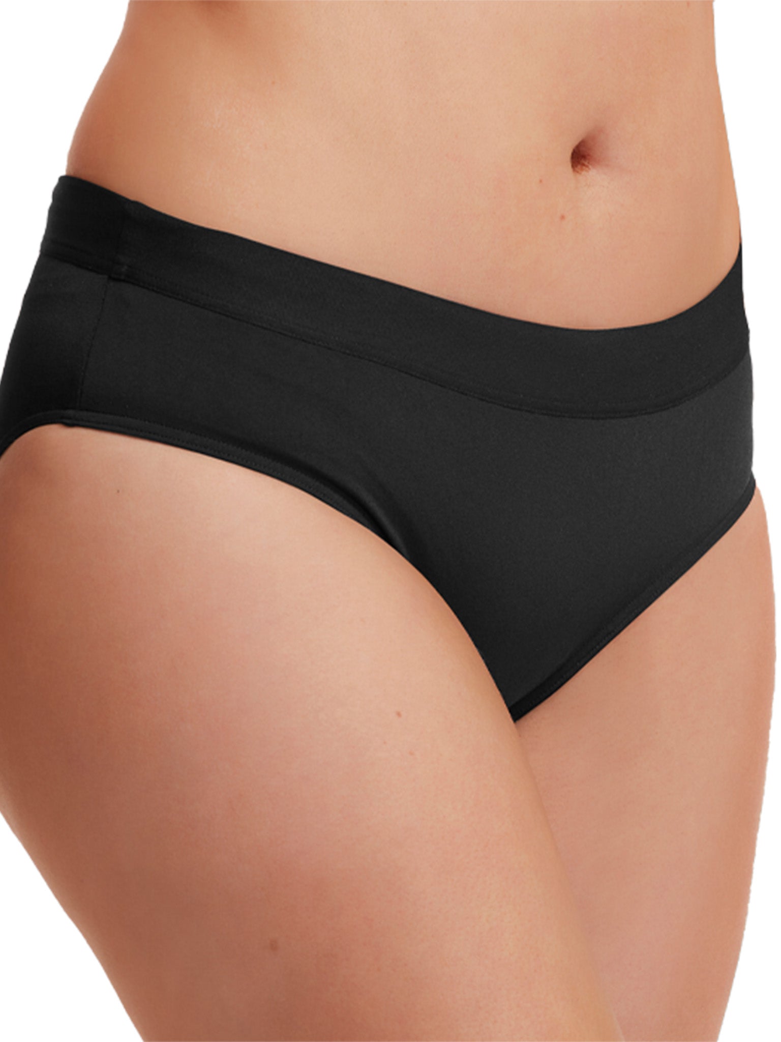 Women's Regular Swimsuit Bottom - Still Black