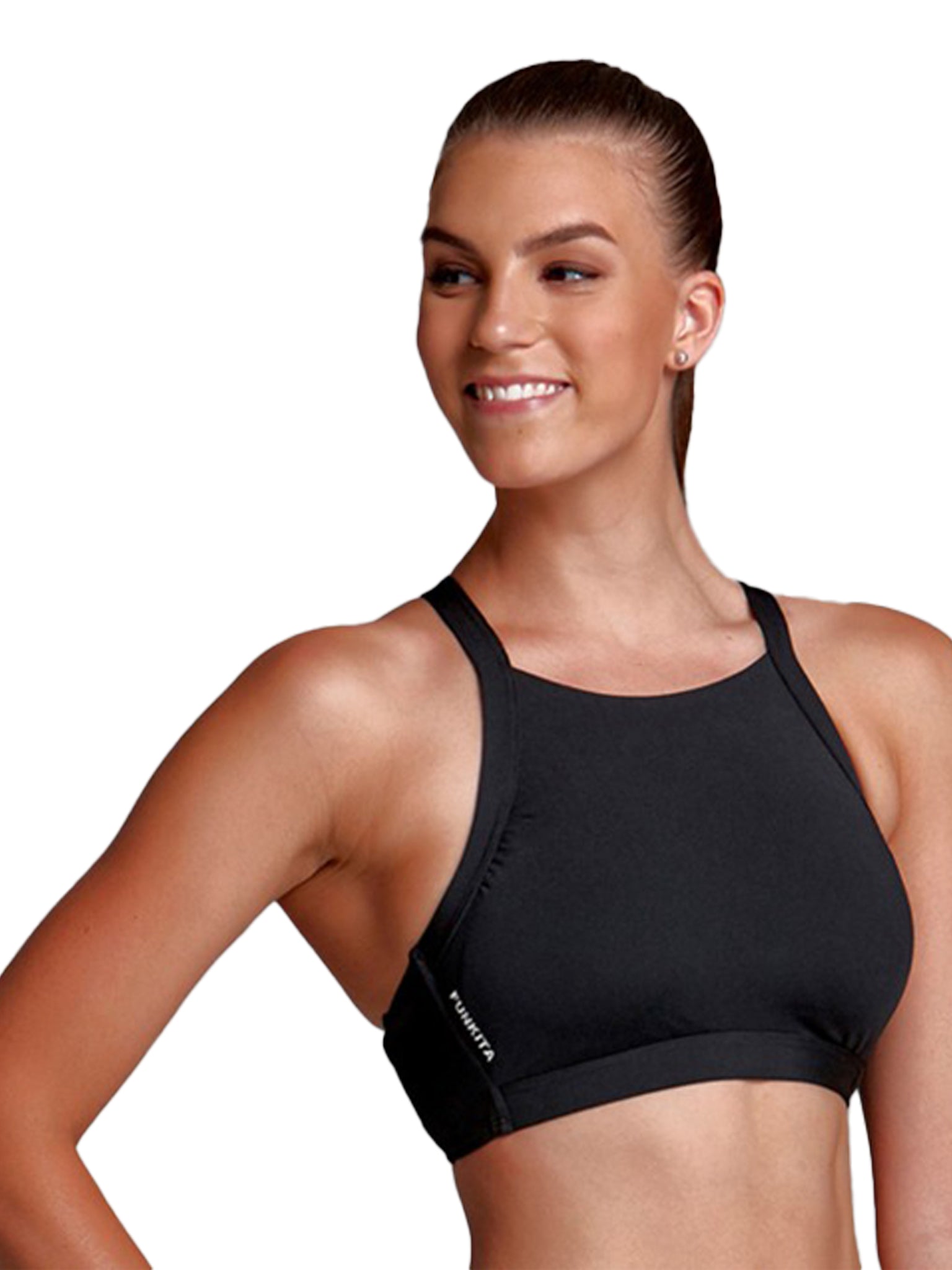 Women's Hi Light Swimsuit Top - Black