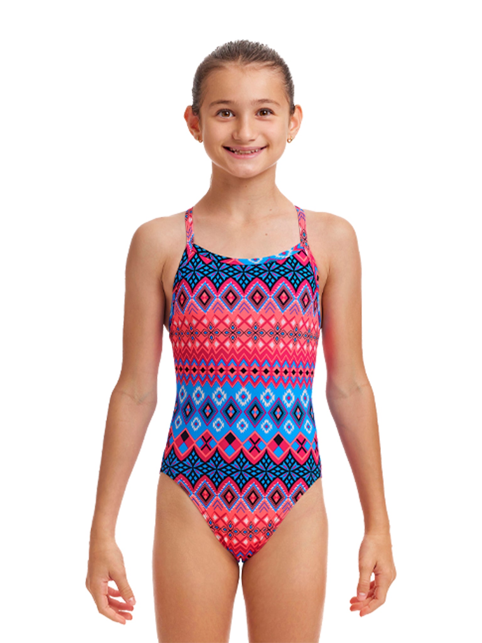 Girl's swimsuit - single strap Tinsel Town