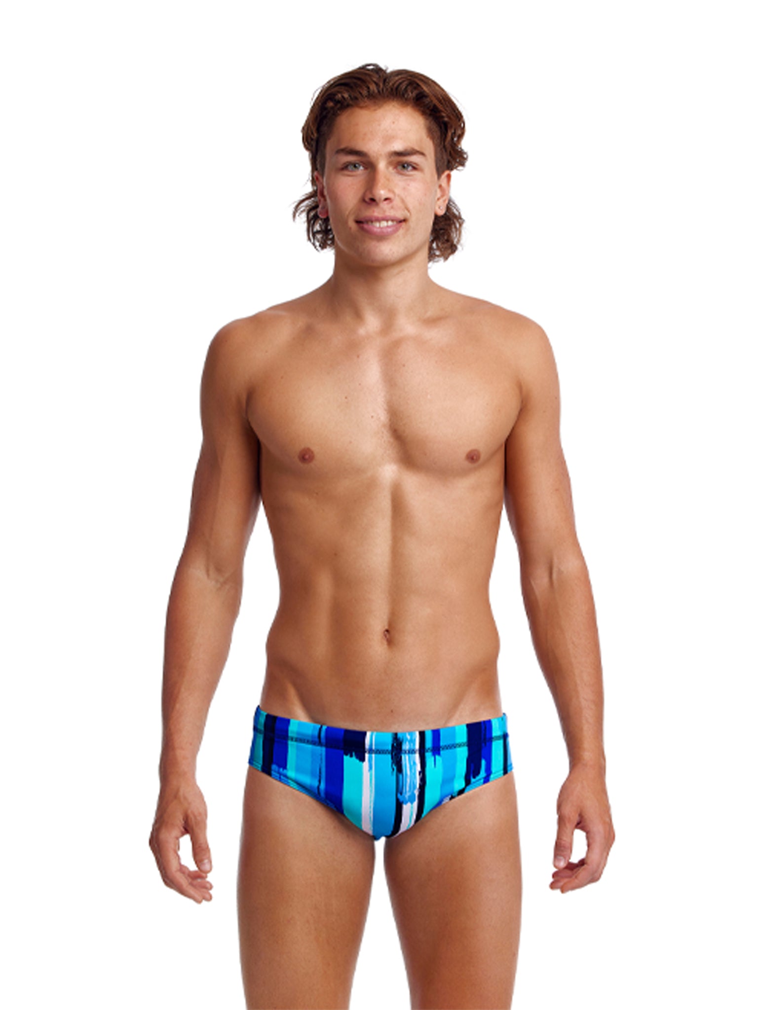 Boy&#39;s Brief Swimsuit - Roller Paint
