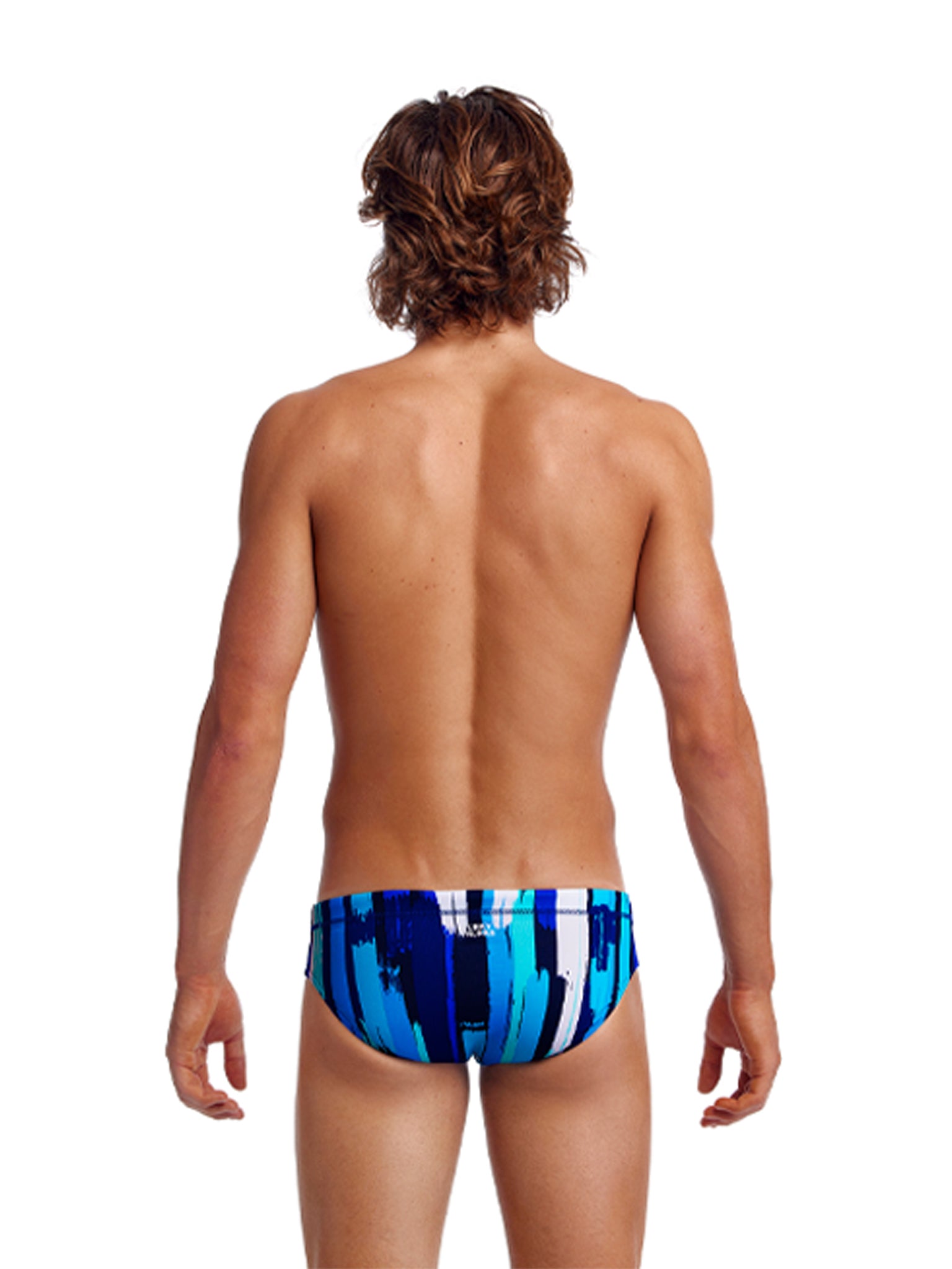 Boy&#39;s Brief Swimsuit - Roller Paint