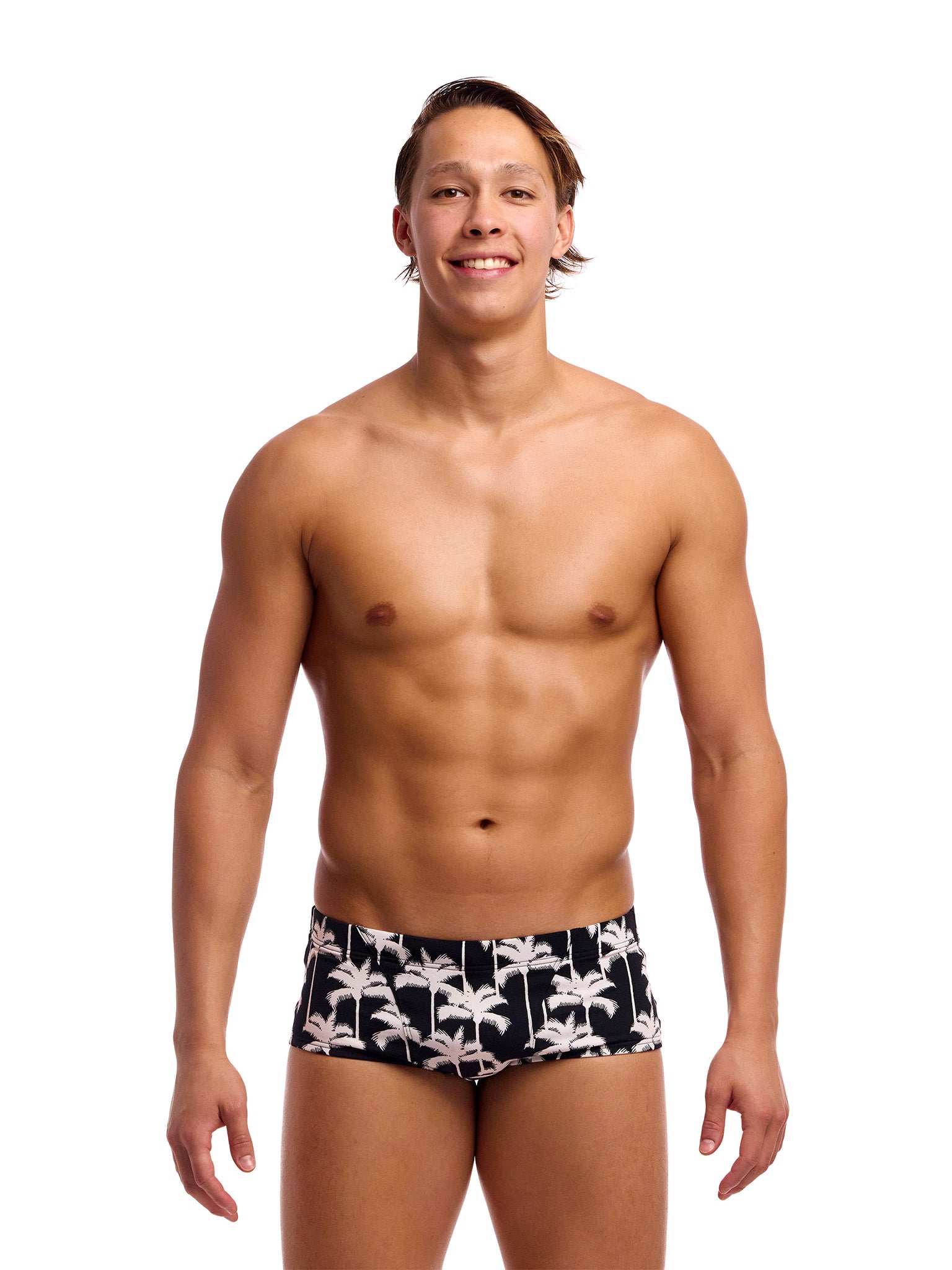 Brief de natation Classic Trunk pour hommes - Palm Night