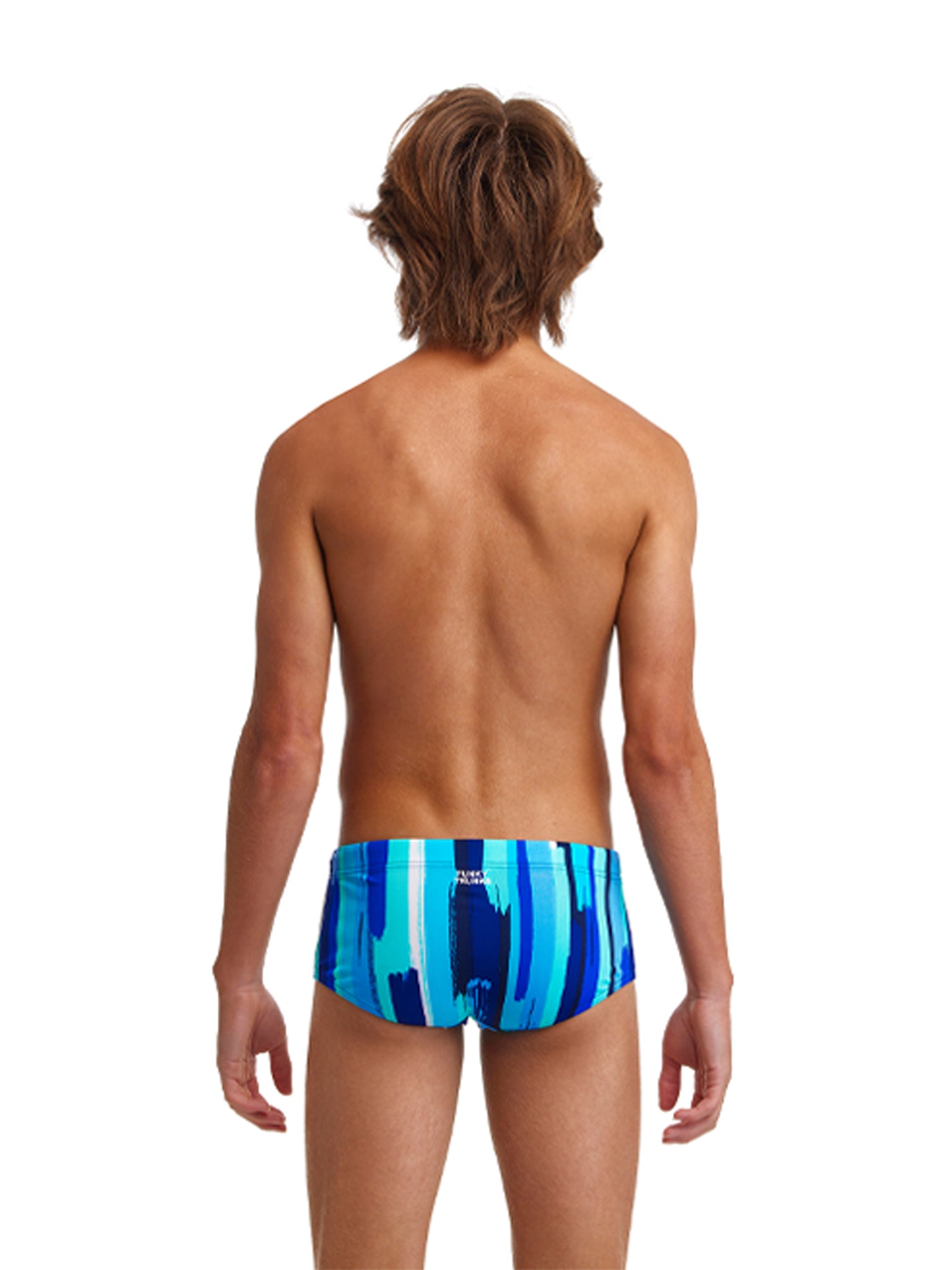 Brief de natation Sidewinder Trunk pour garçons - Roller Paint