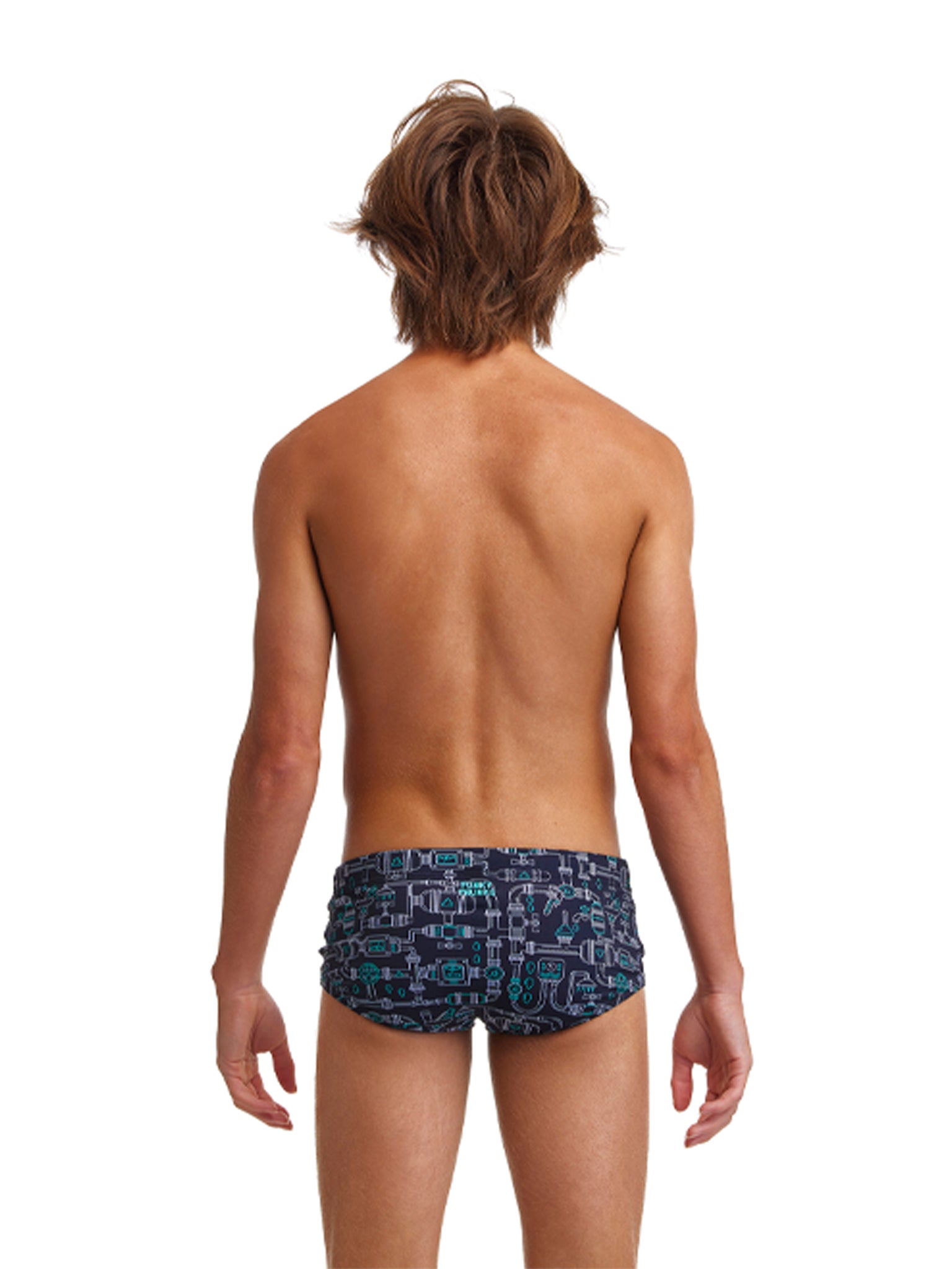 Boy's Sidewinder Trunk Swimsuit - Pooped