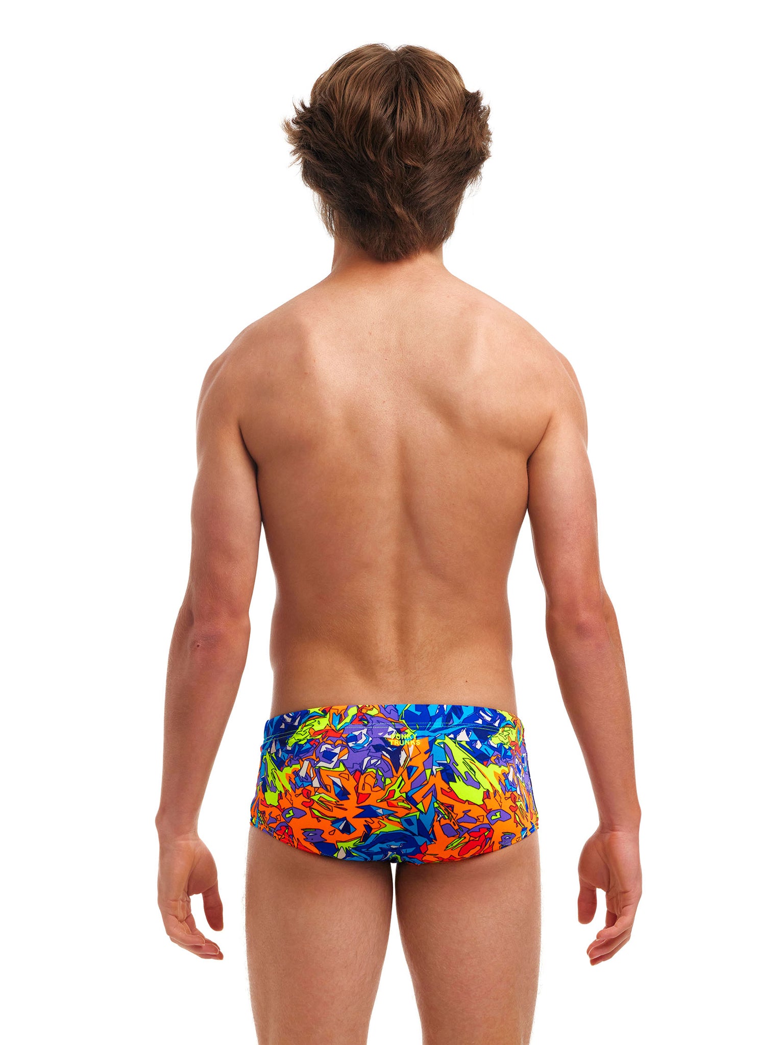 Boy's Sidewinder Trunk Swimsuit - Mixes Mess