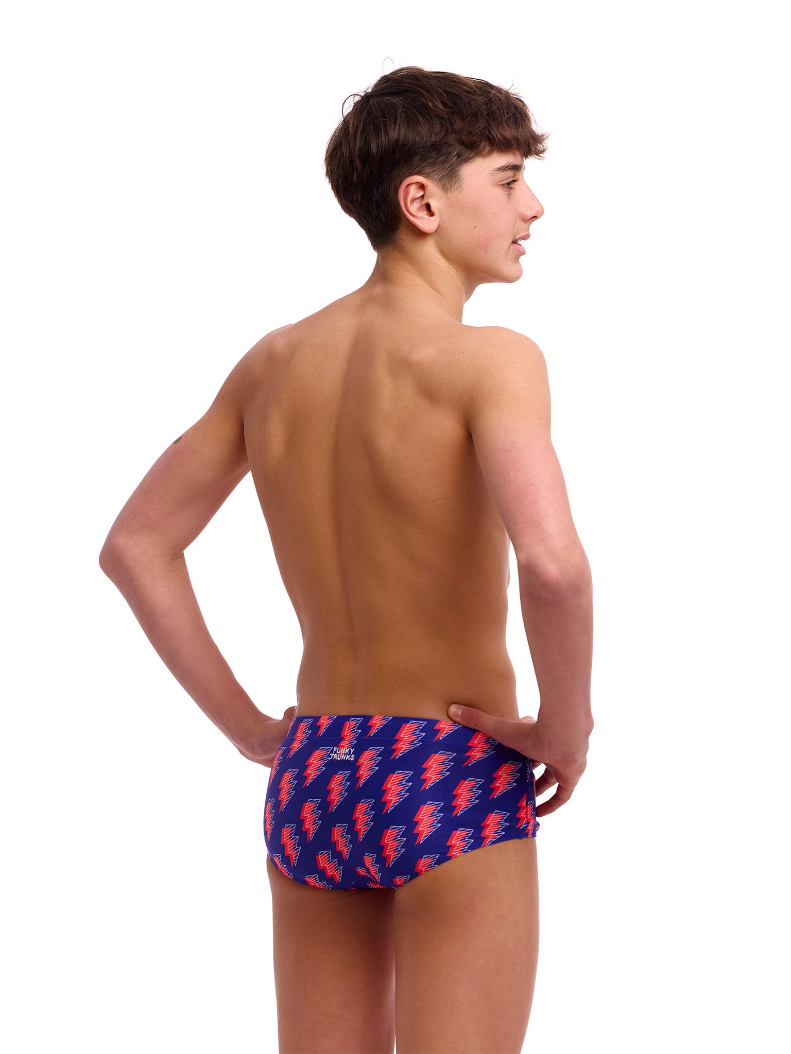 Brief de natation Sidewinder Trunk pour garçon - Flash