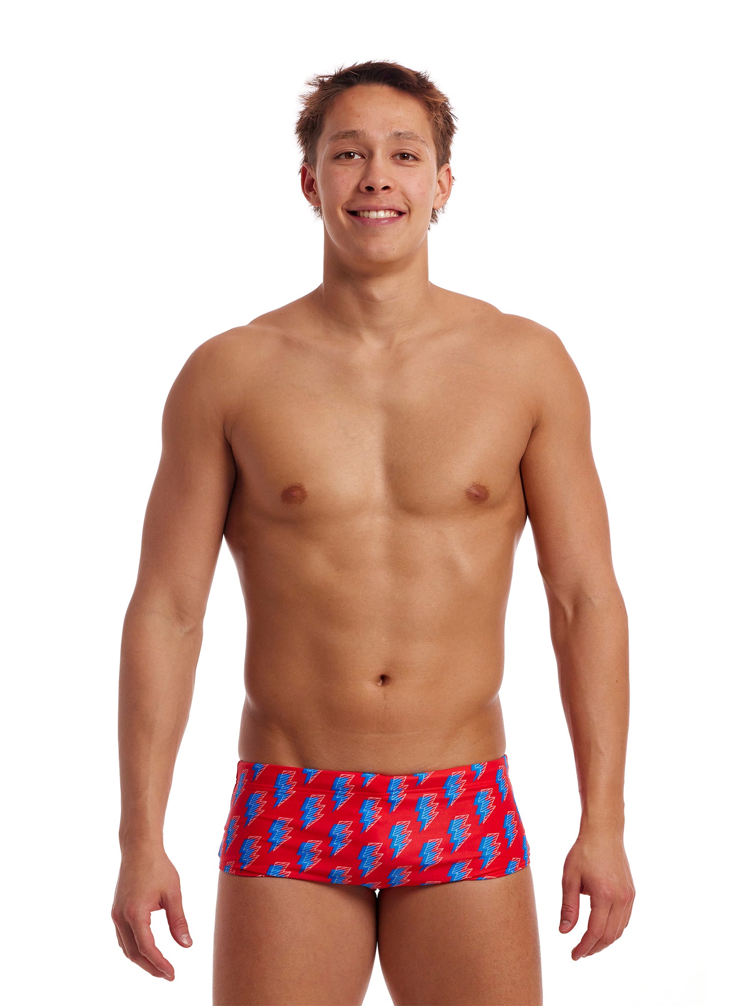 Men's Sidewinder Trunk Swimsuit - Hot Volt