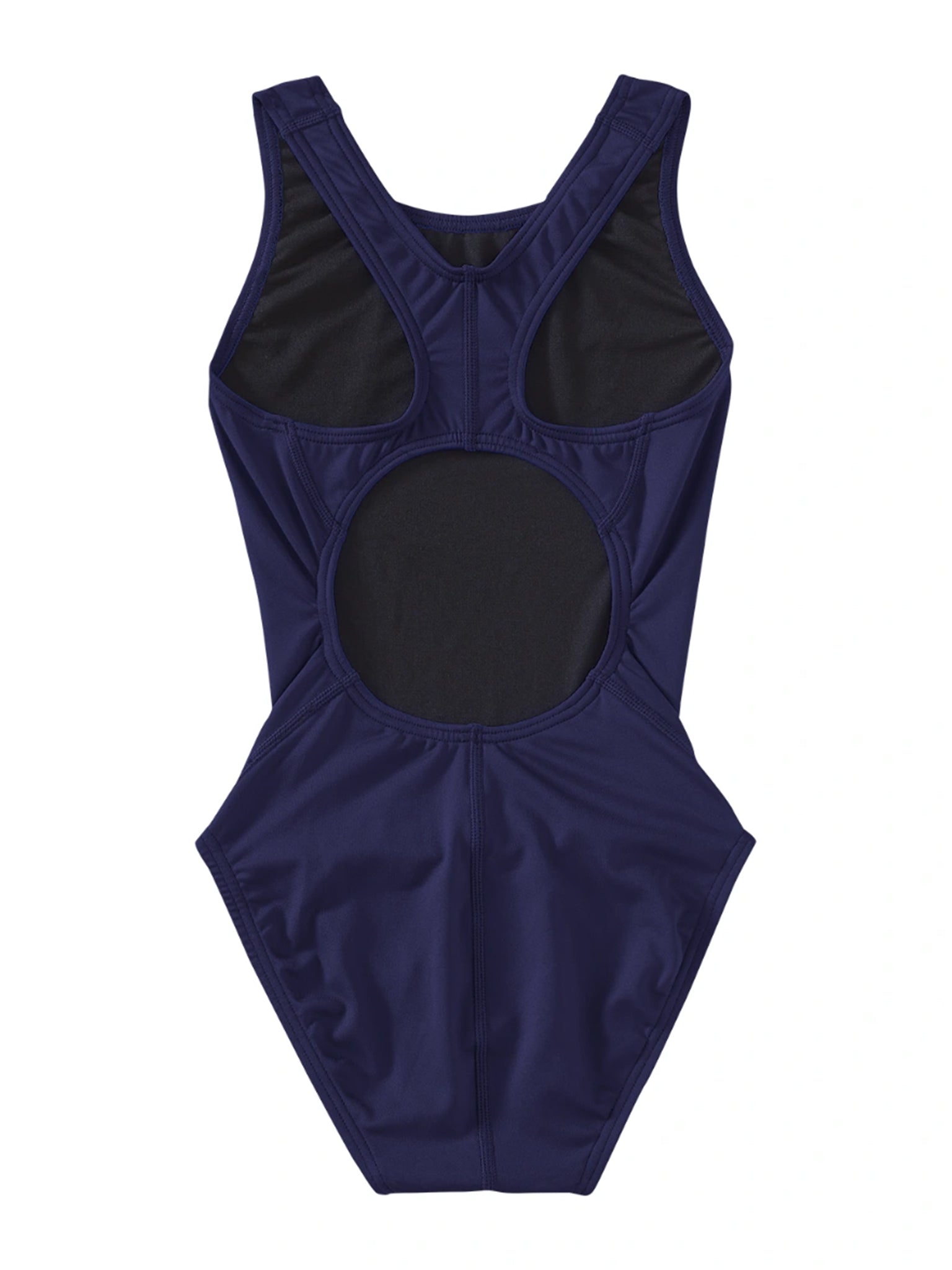 Girl's Maxfit Durafast Elite Solid One Piece Swimsuit - Navy
