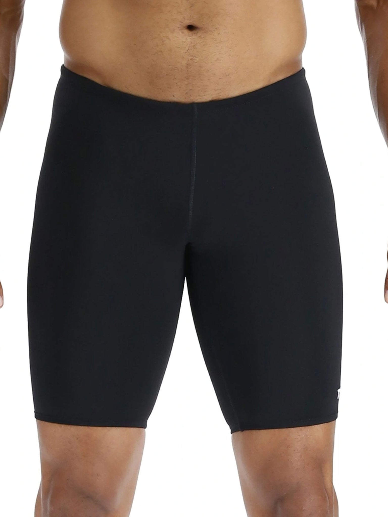 Men's Durafast Elite Solid Jammer Swimsuit - Black