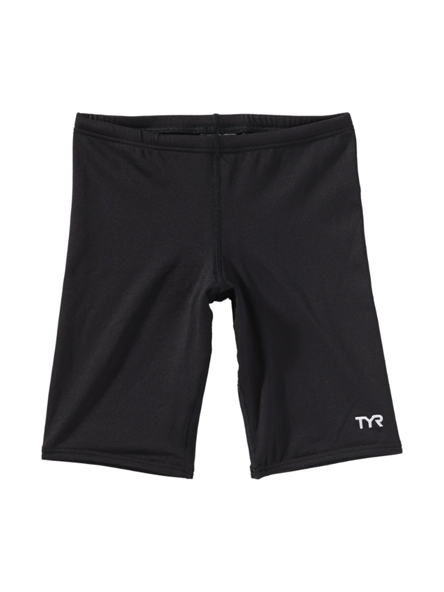 Boy's Durafast Elite Solid Jammer Swimsuit - Black