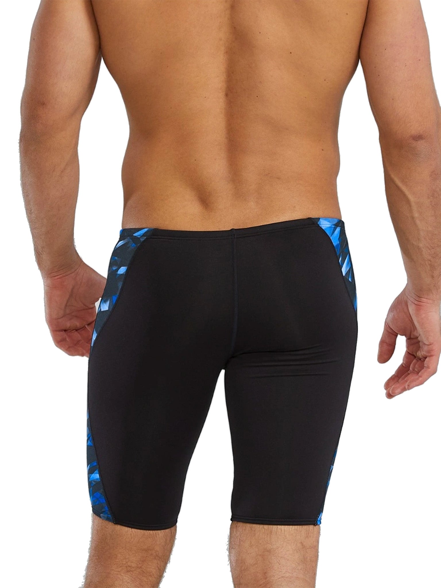 Cuissard de natation Durafast Elite Triadic pour hommes - Bleu/Noir
