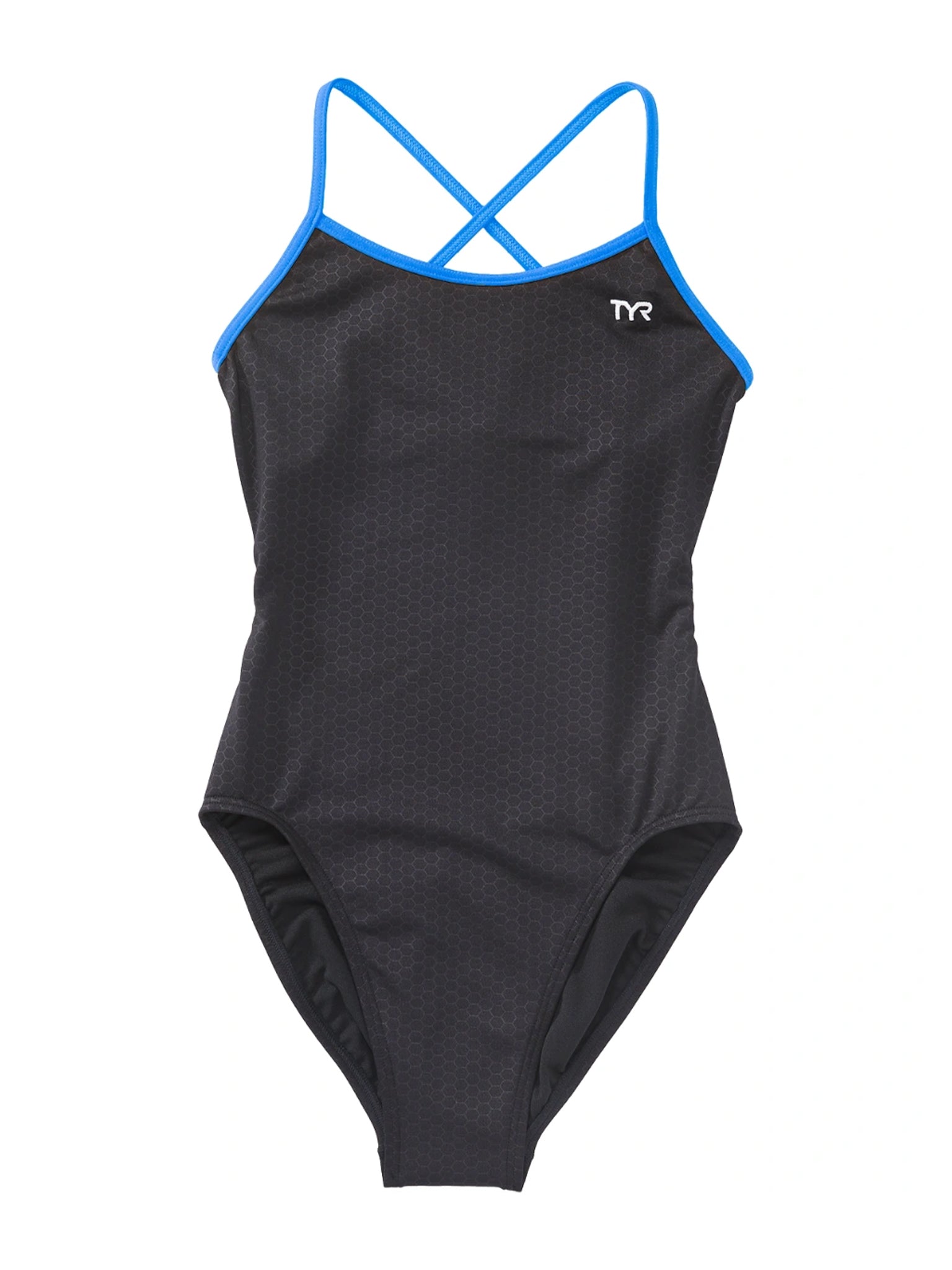 Women's Trinityfit Durafast Elite Hexa One Piece Swimsuit - Black/Blue