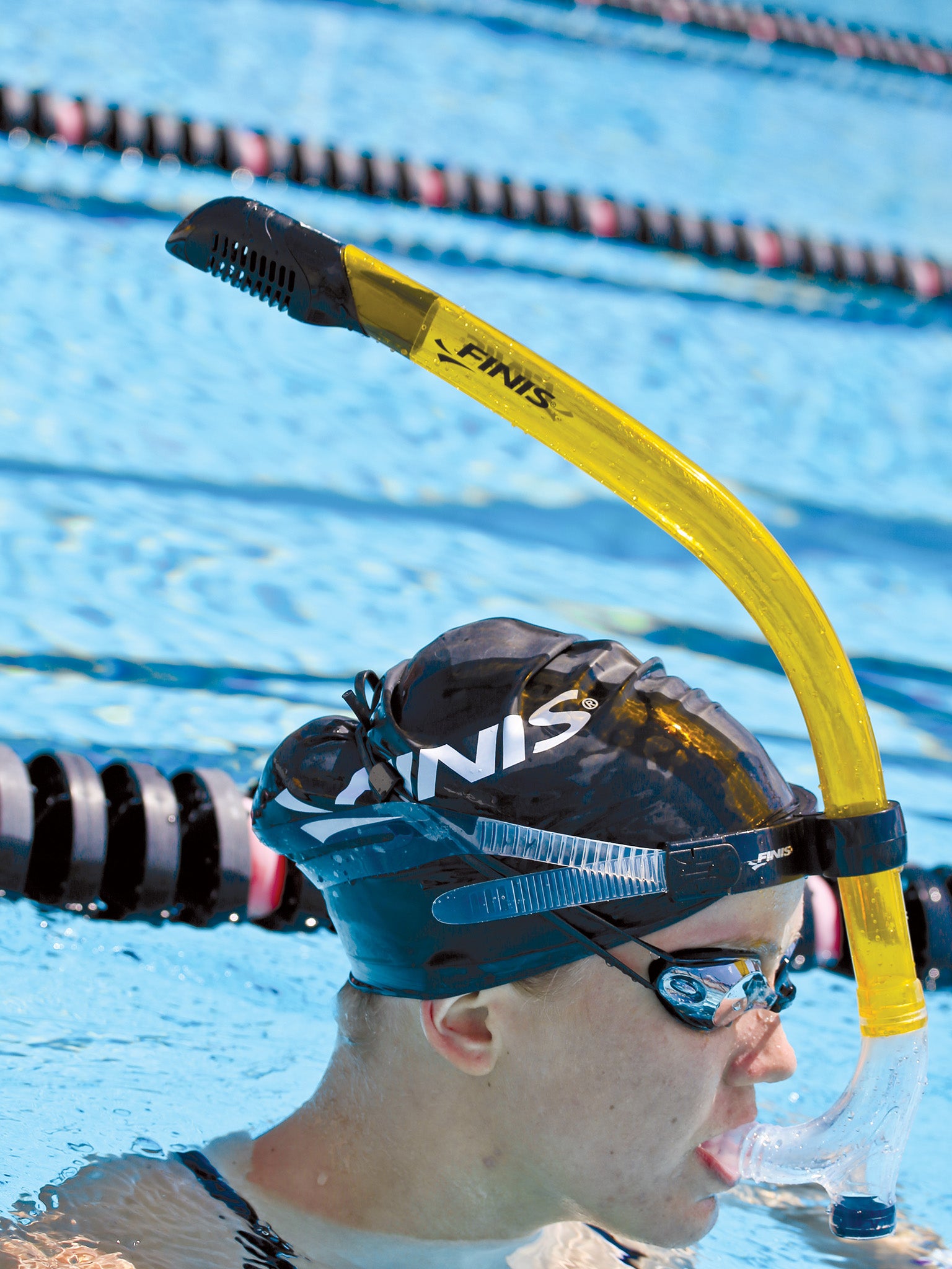 Finis Dry Top Swim Snorkel Cap