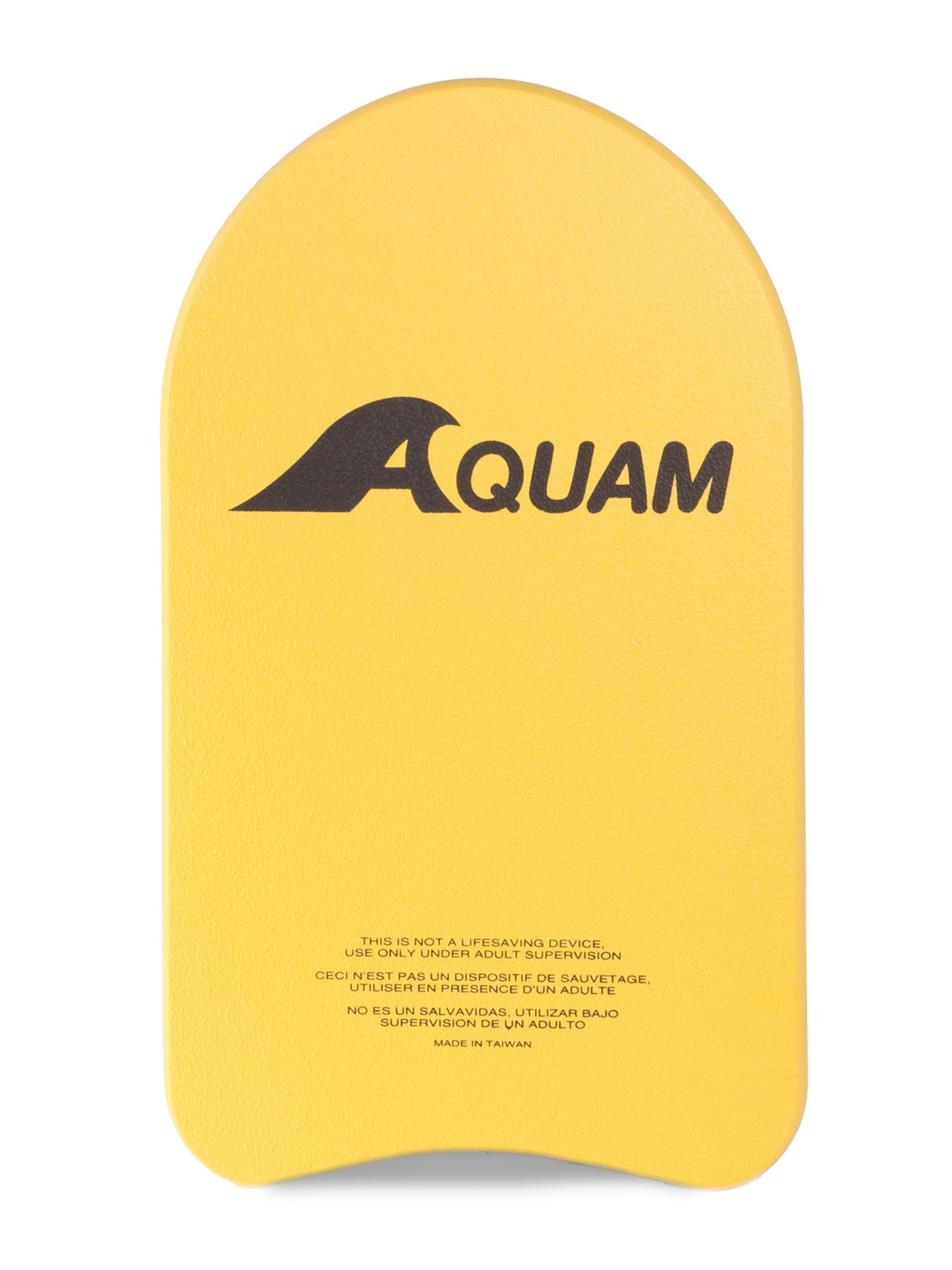 Aquam Flexible Kickboard - Yellow
