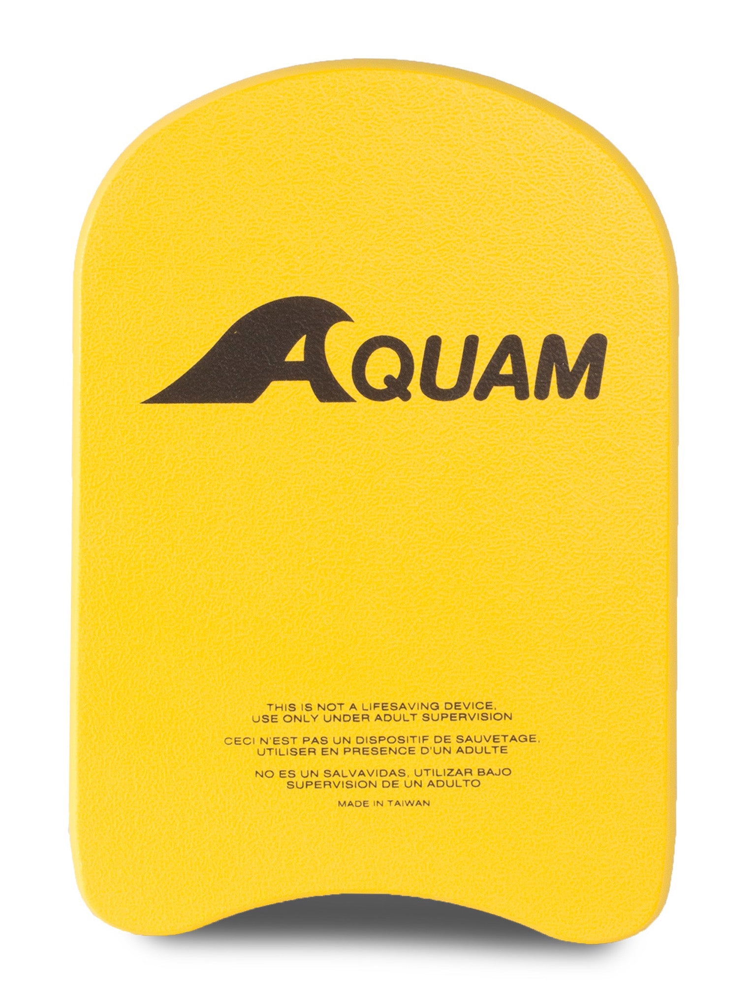 Planche de natation flexible micro Aquam - Jaune