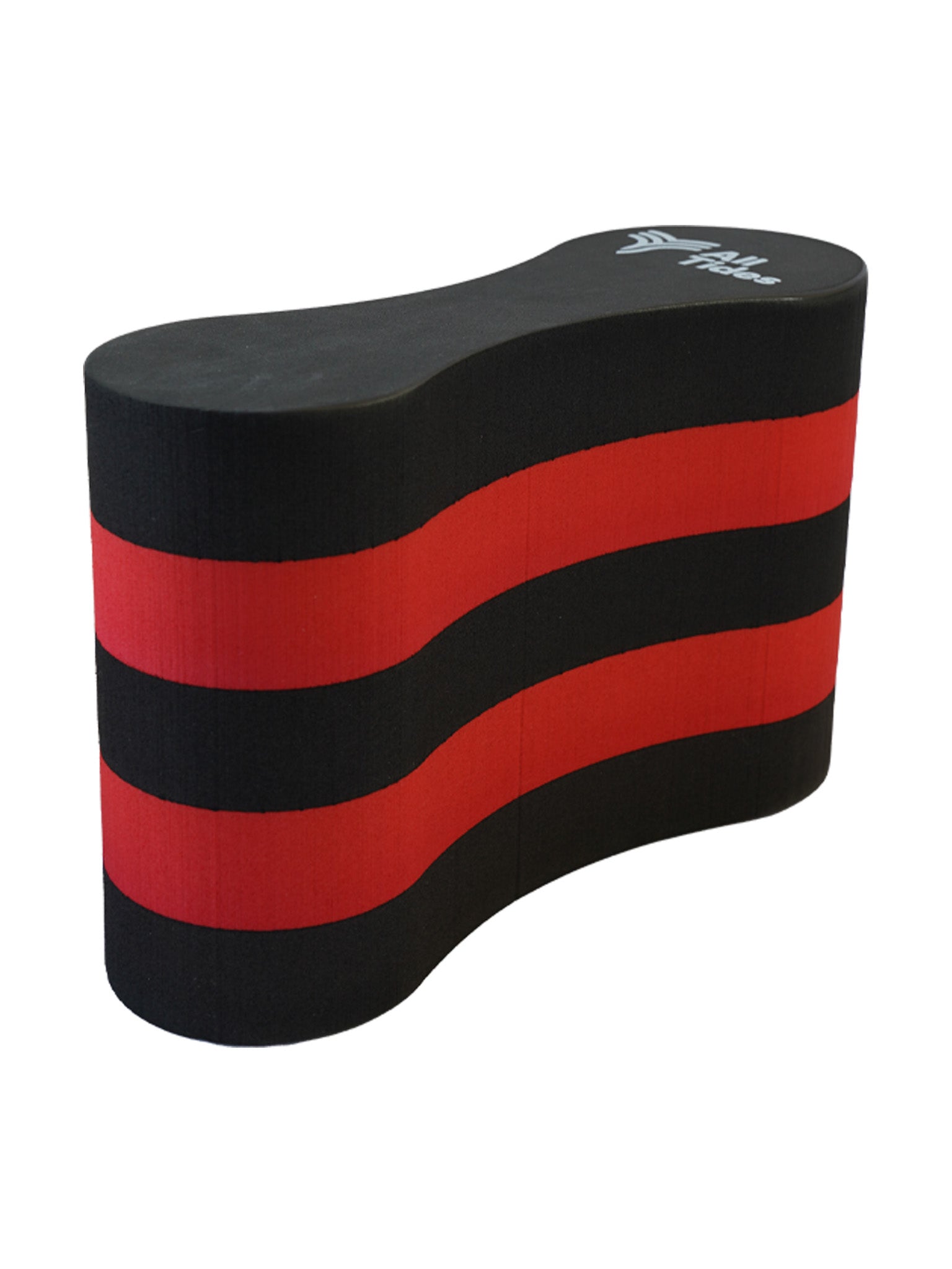 All Tides One-Piece Pull Buoy - Black/Red