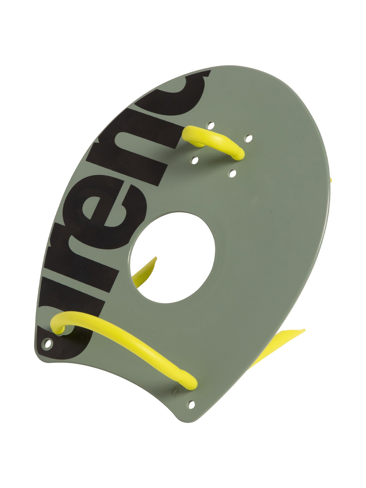 Arena Elite II Swim Paddles - Dark Sage/Lime