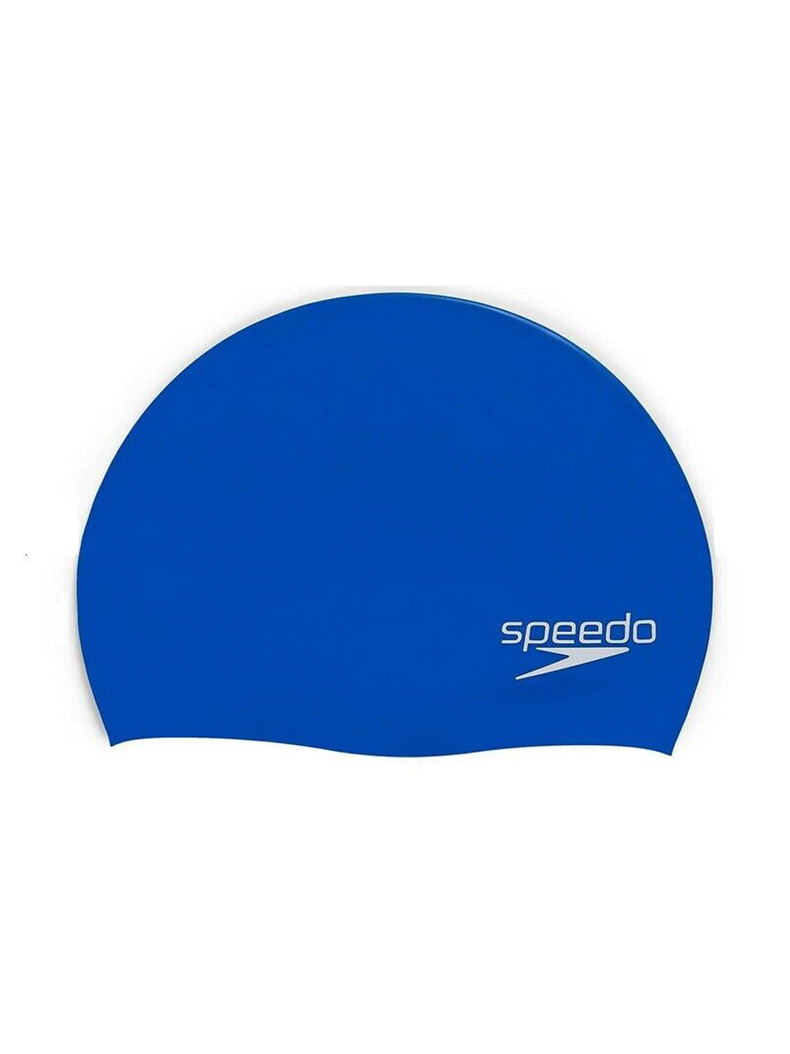 Silicone Long Hair Swim Cap Blue All Tides