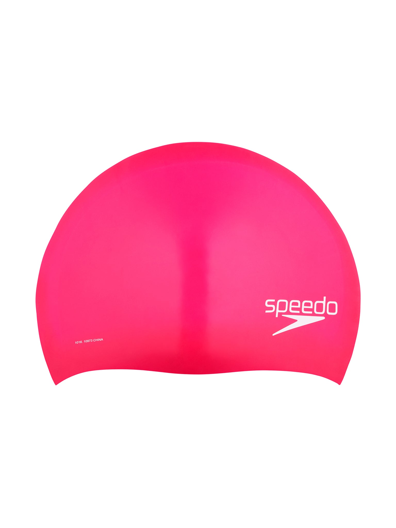 Silicone Long Hair Swim Cap - Pink