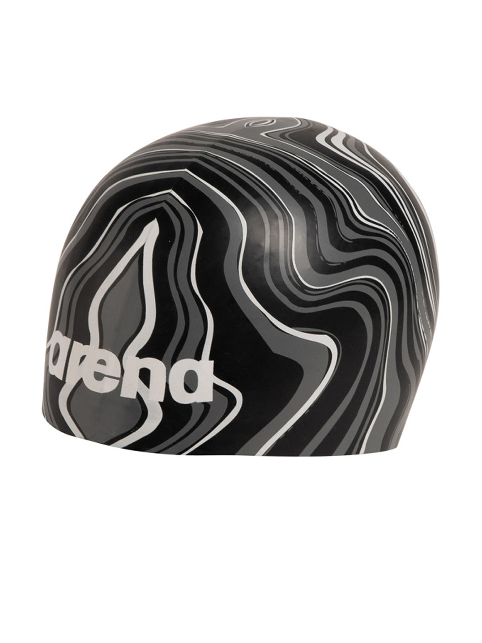 Poolish Moulded Silicone Swim Cap - Marbled