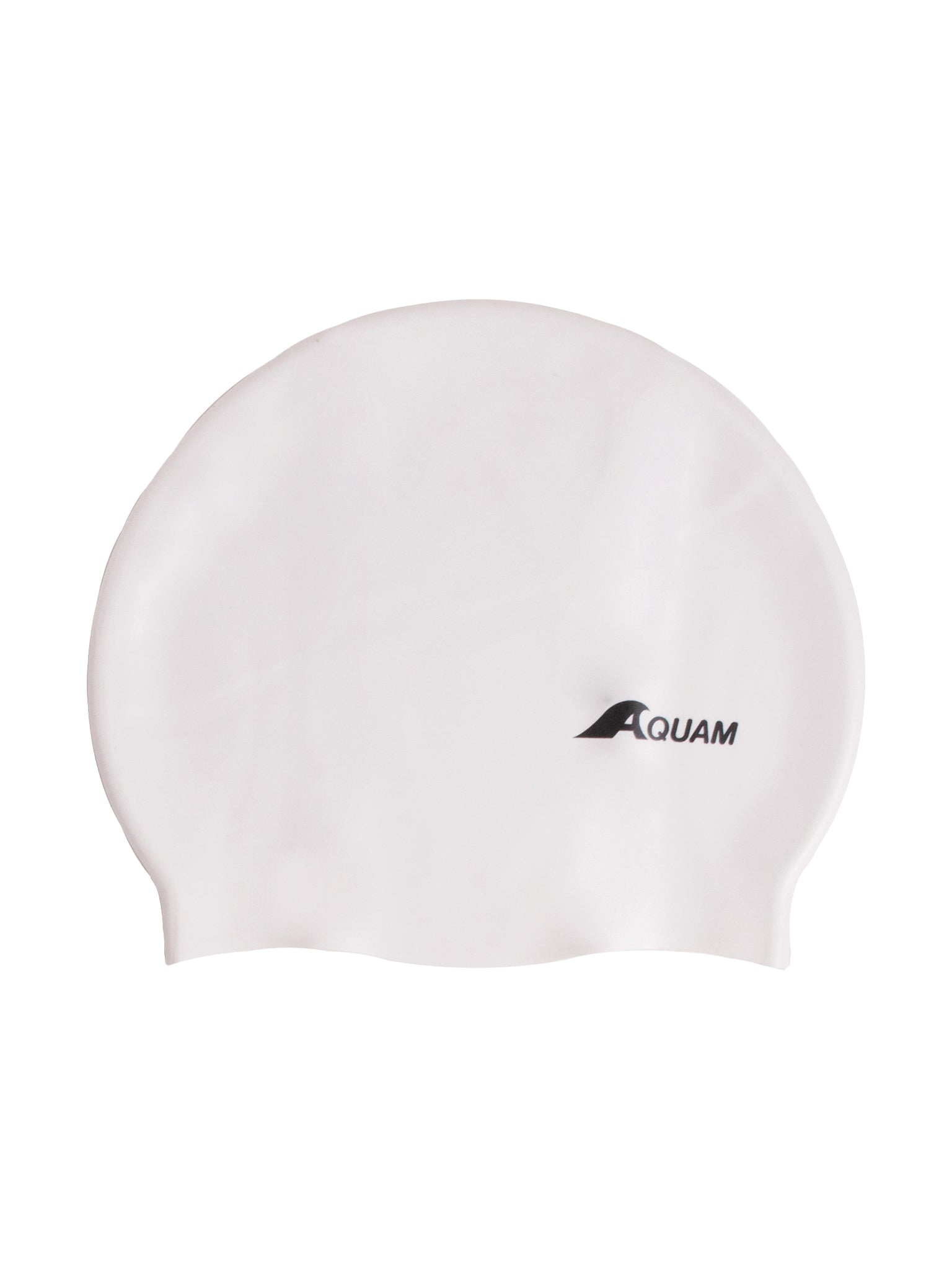 Bonnet de natation en silicone - Blanc