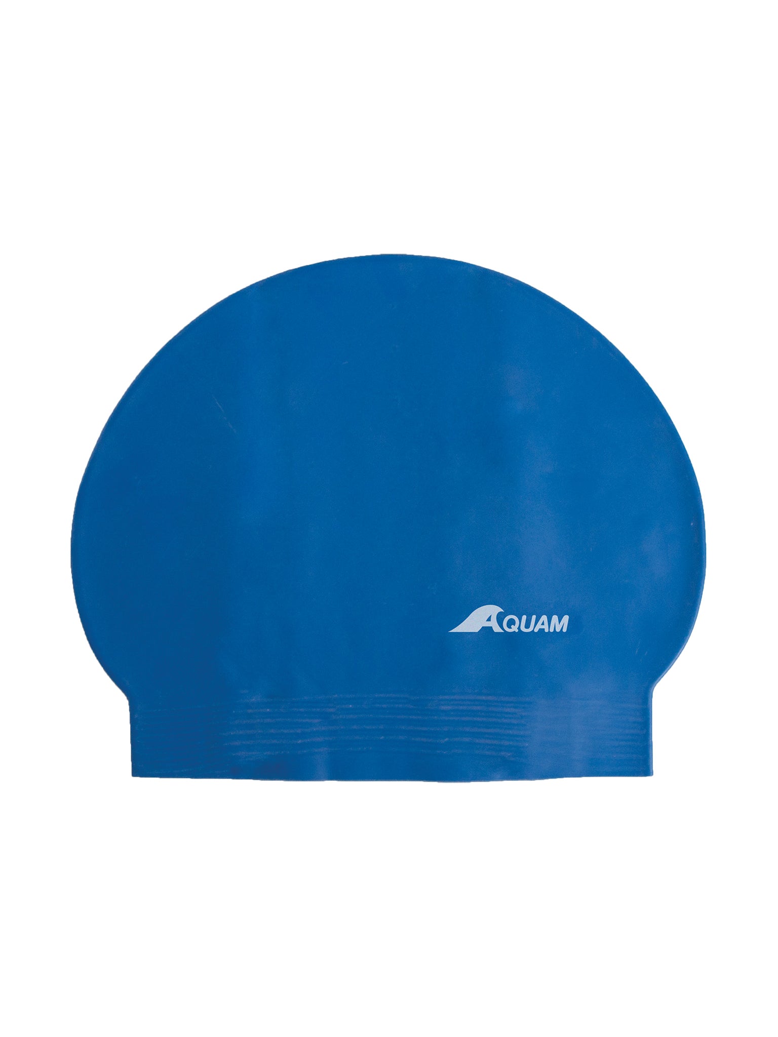 Bonnet de natation en latex - Bleu