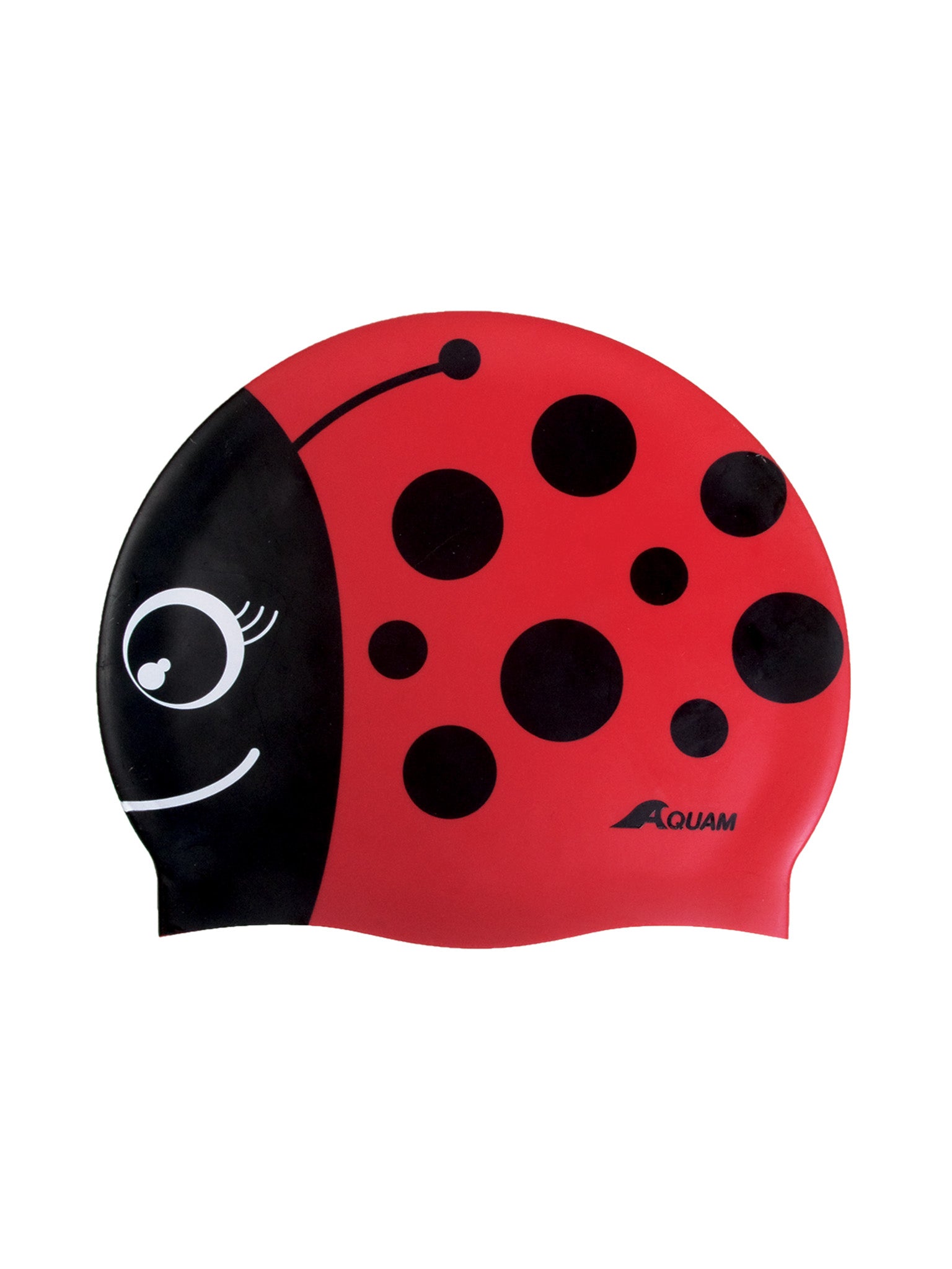 Bonnet de natation rigolo en silicone - Coccinelle