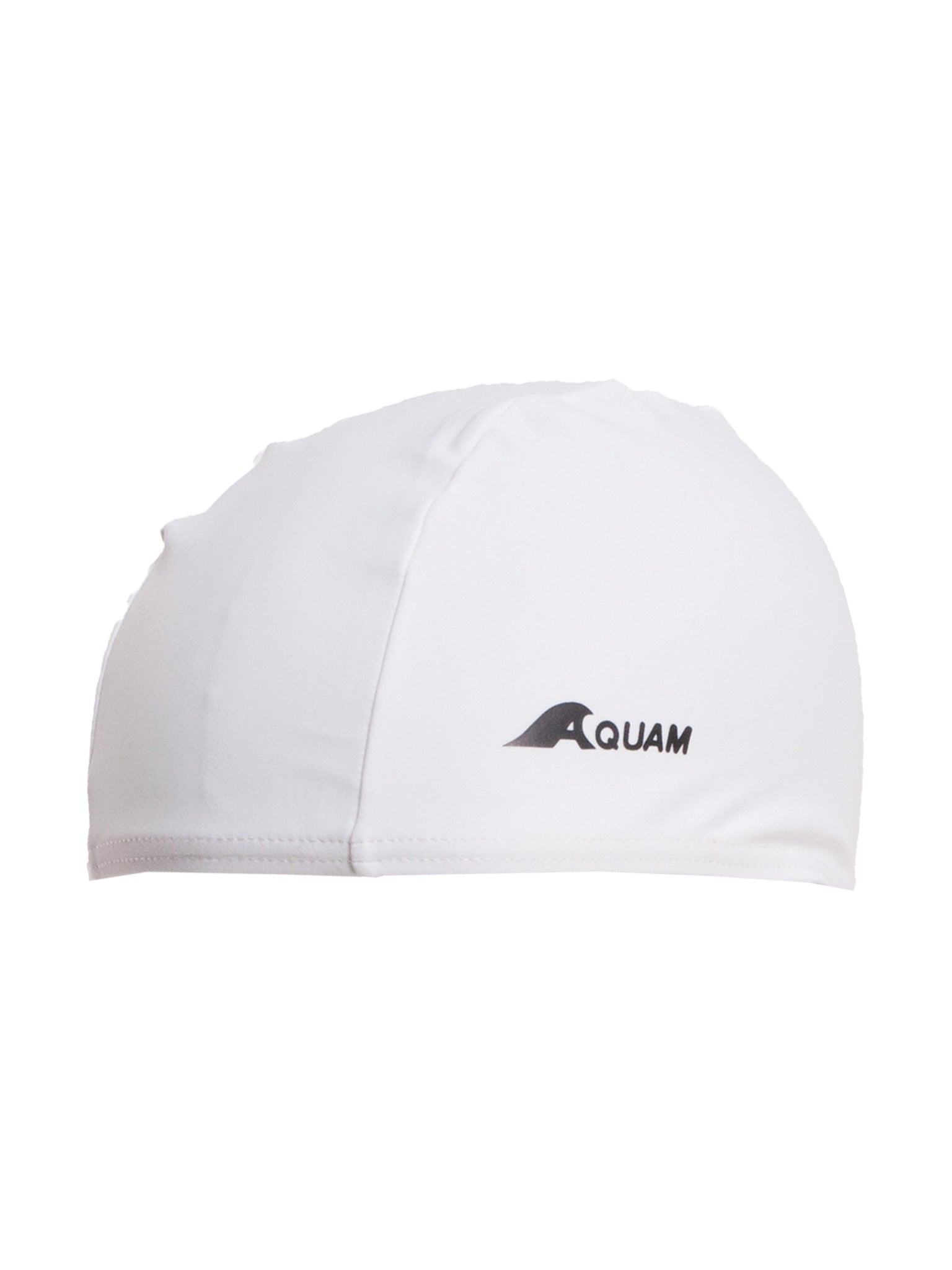 Junior Lycra Swim Cap - White