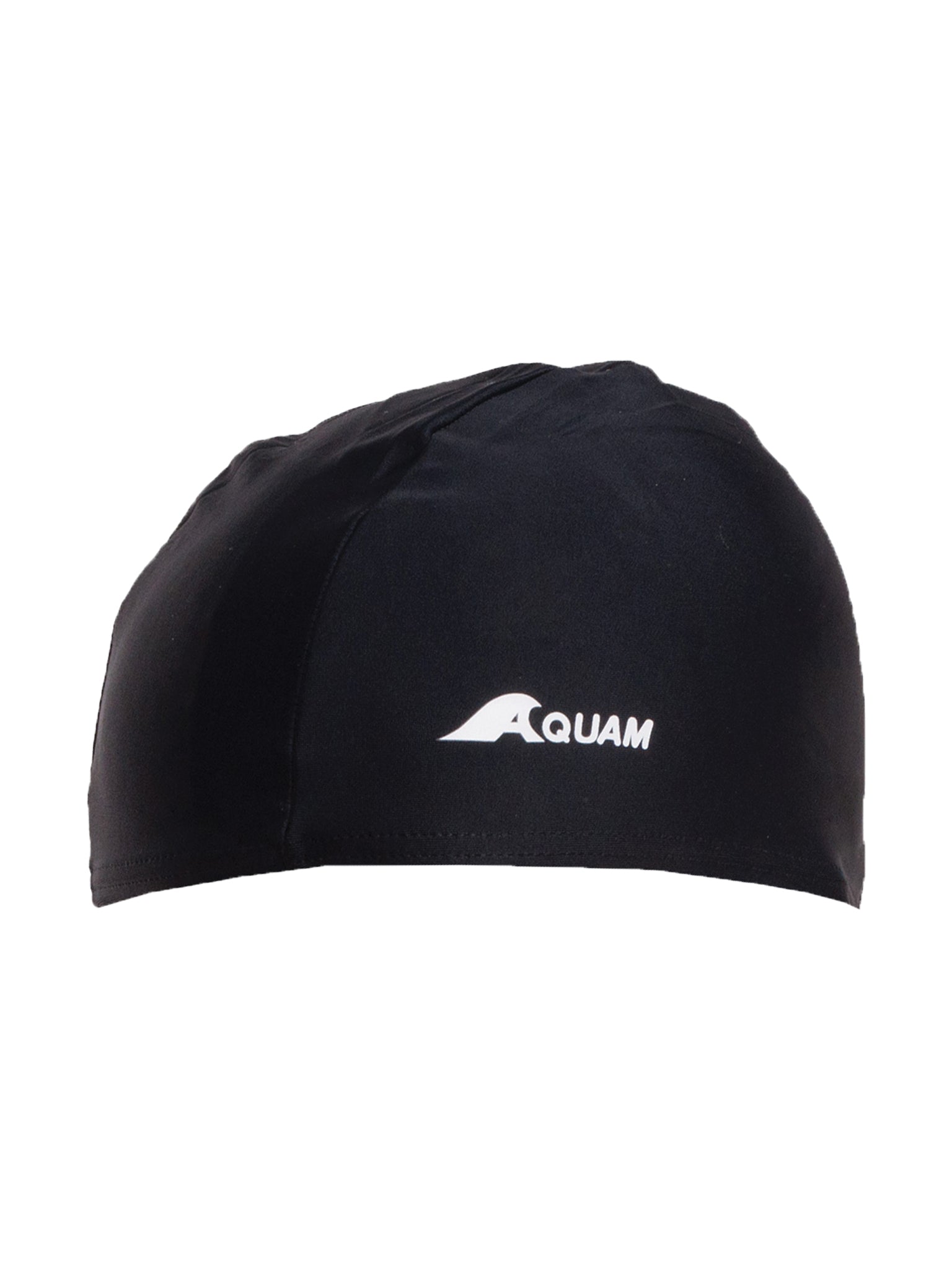 Bonnet de natation en lycra - Noir