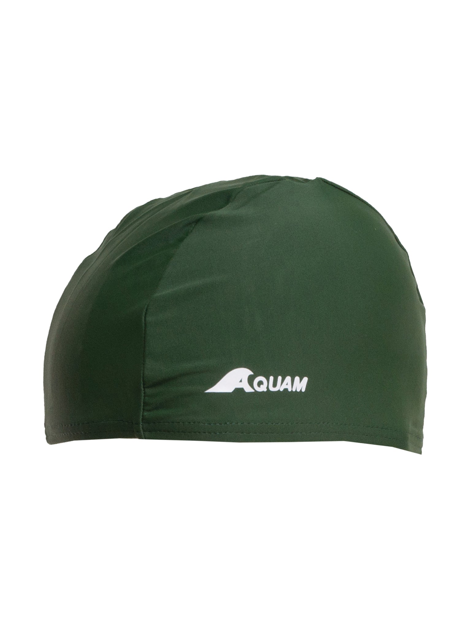 Junior Lycra Swim Cap Forest Green