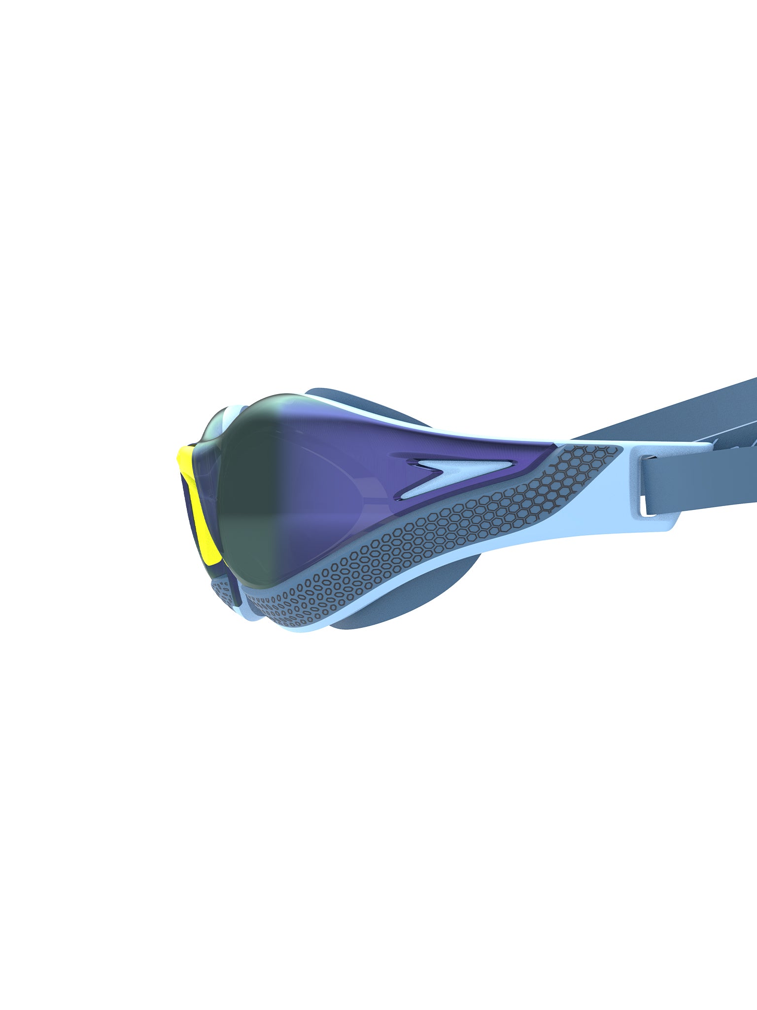 Fastskin Pure Focus Mirrored Swim Goggles - Sugar Blue/Smoke/Iris Mirror