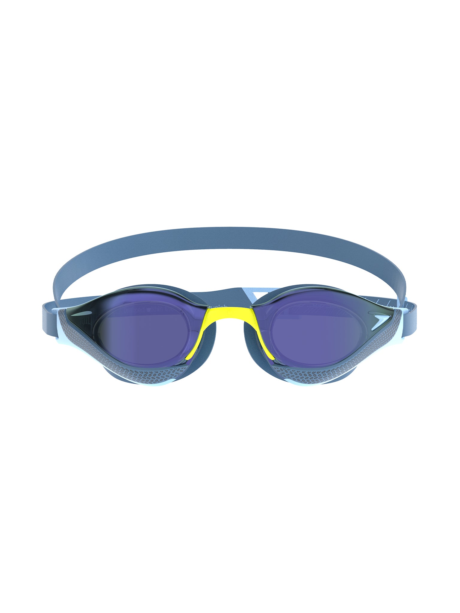 Fastskin Pure Focus Mirrored Swim Goggles - Sugar Blue/Smoke/Iris Mirror