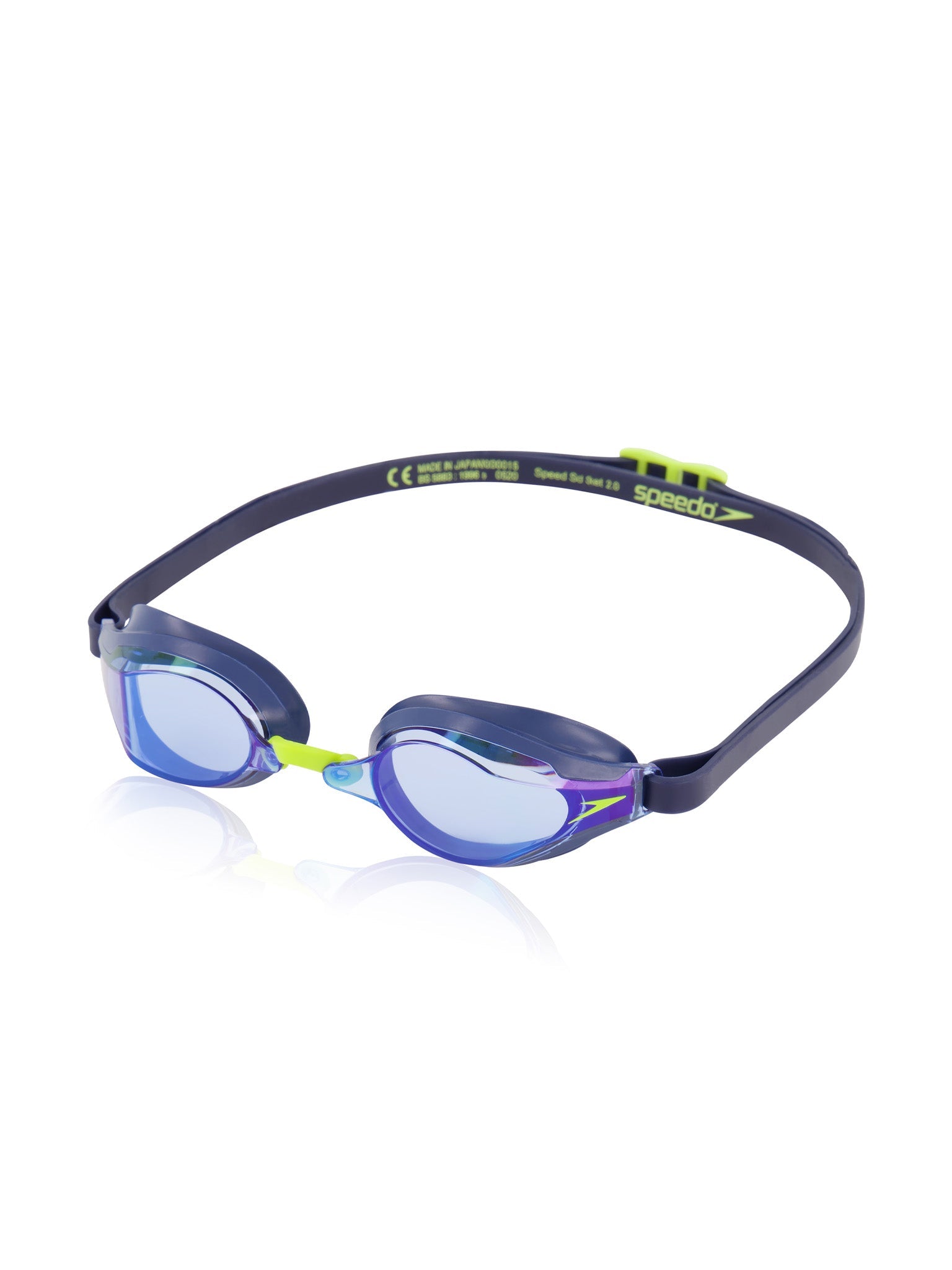 Lunettes de natation Speed Socket 2.0 Mirrored - Peacot/Blum