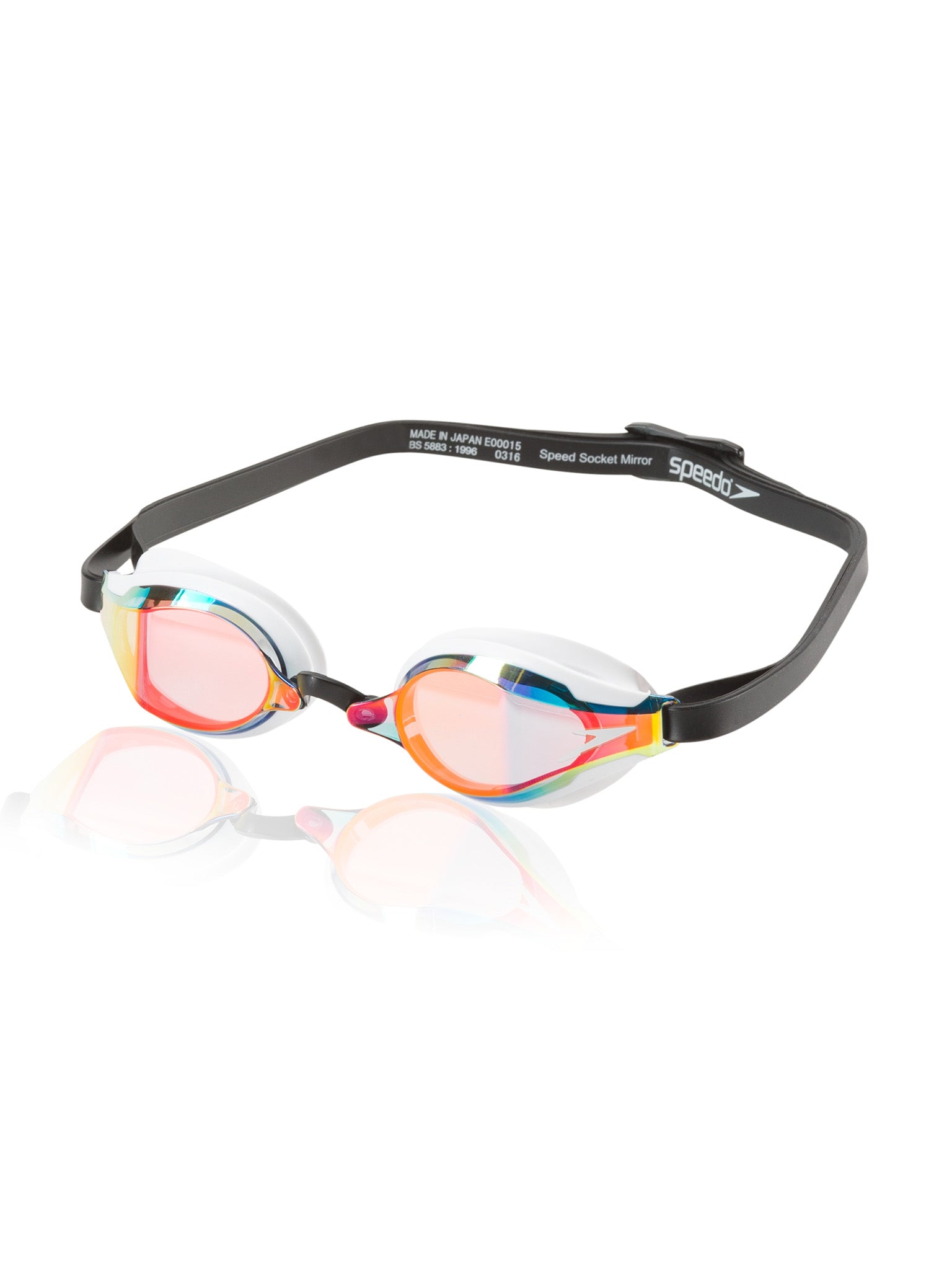 Speed Socket Mirrored 2.0 Swim Goggles - Clear
