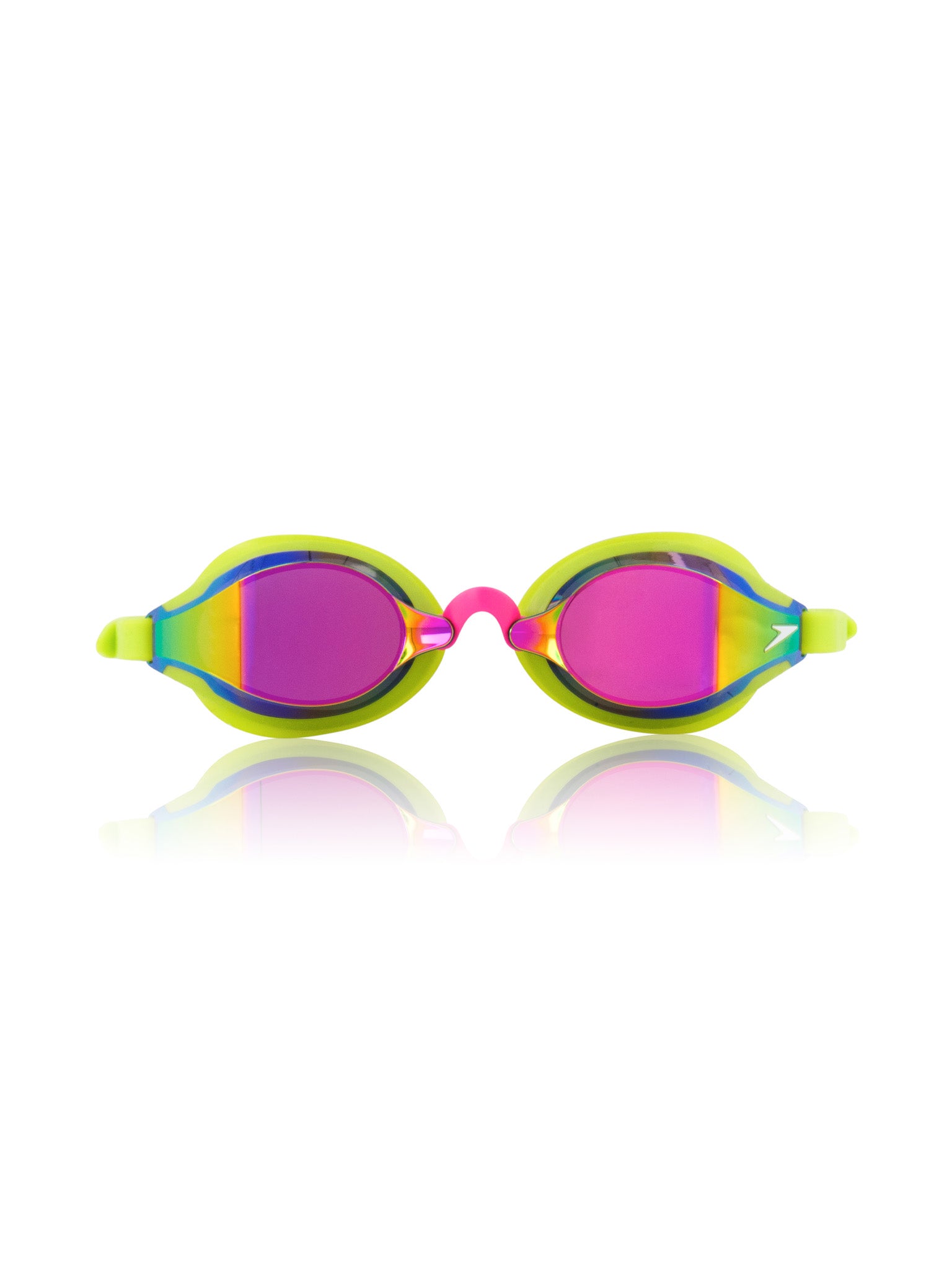 Lunettes de natation Speed Socket 2.0 Mirrored - Jaune