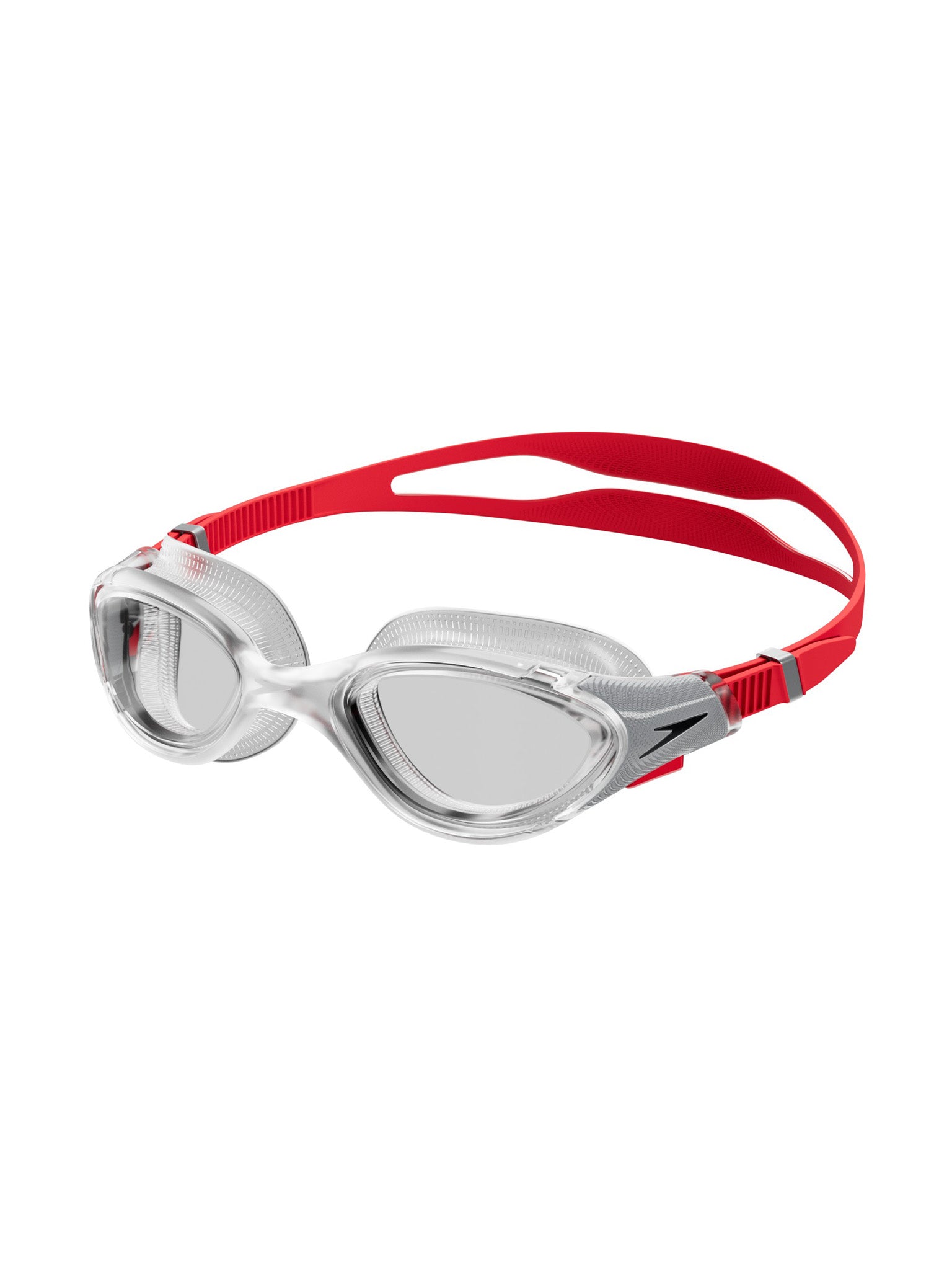 Biofuse 2.0 Swim Goggles - Red/Silver/Clear