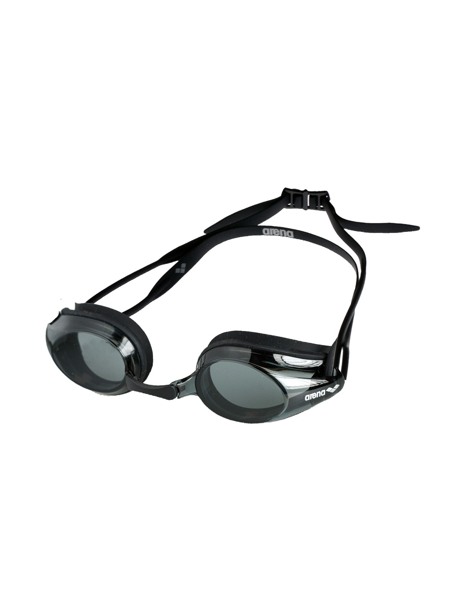 Lunettes de natation Tracks - Noir/Fumée