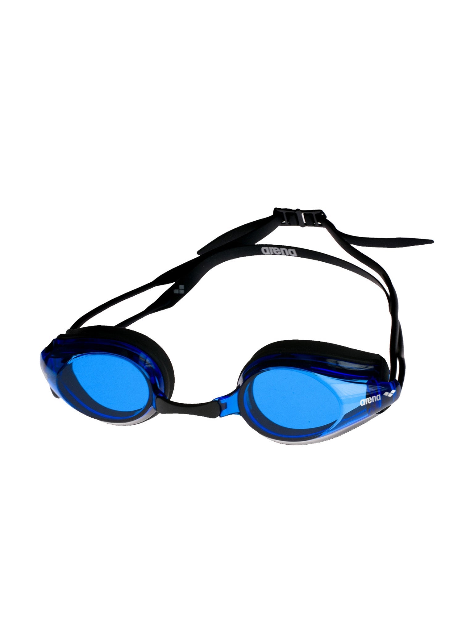 Lunettes de natation Tracks - Noir/Bleu