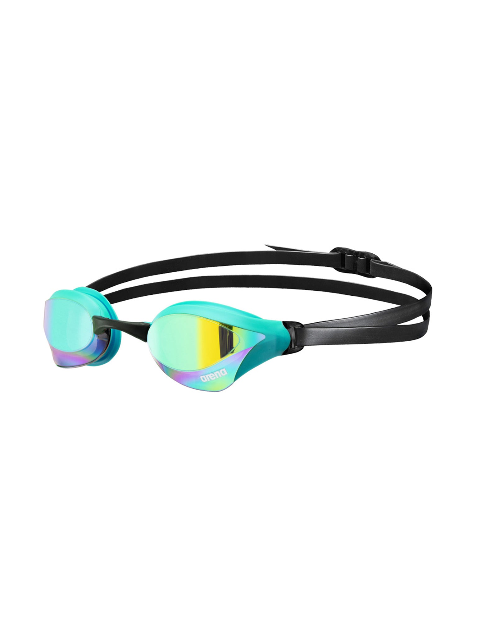 Lunettes de natation Cobra Core Swipe Mirror - Emeraude/Paon