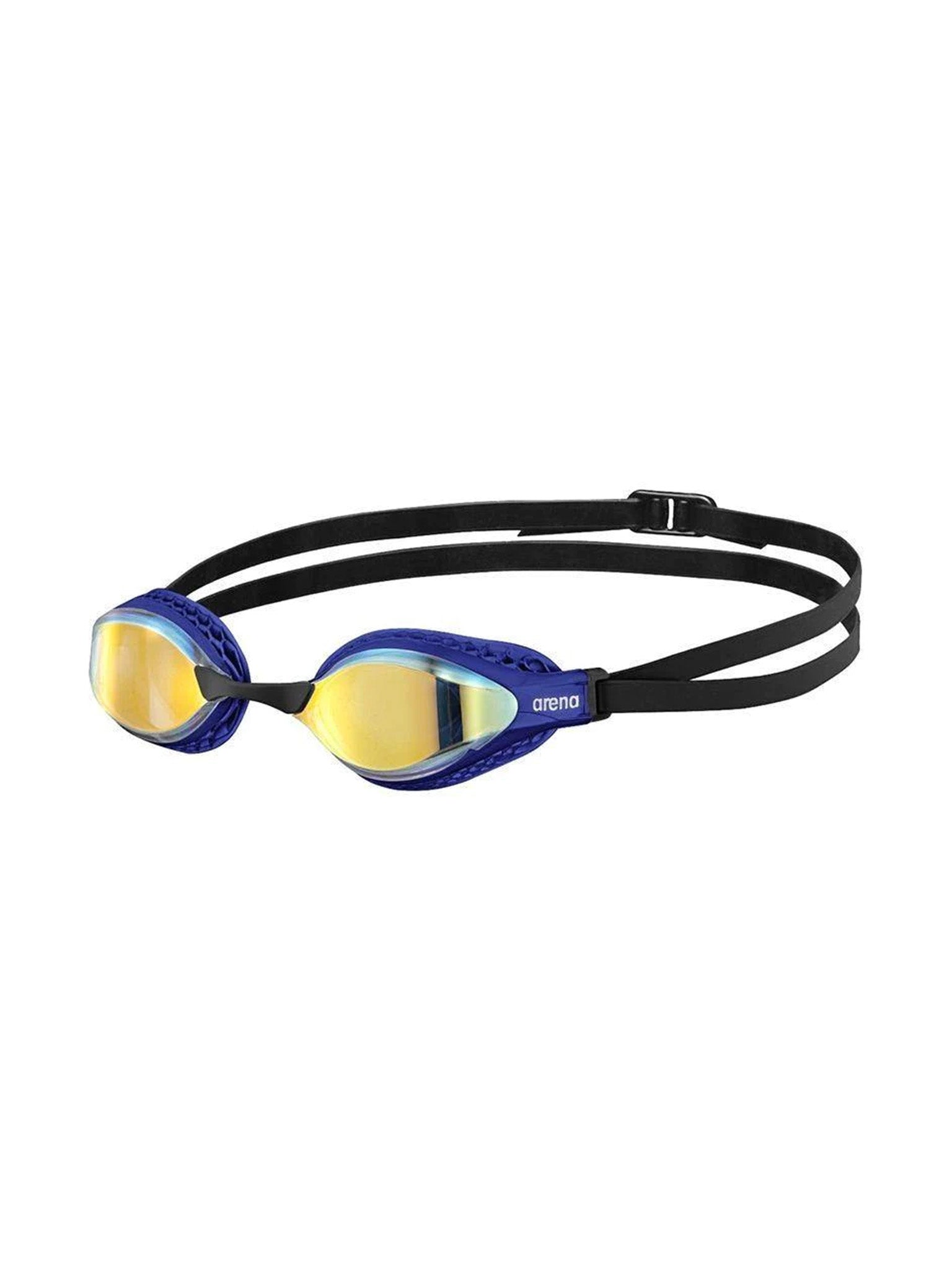 Lunettes de natation Air-Speed Mirror - Jaune/Bleu