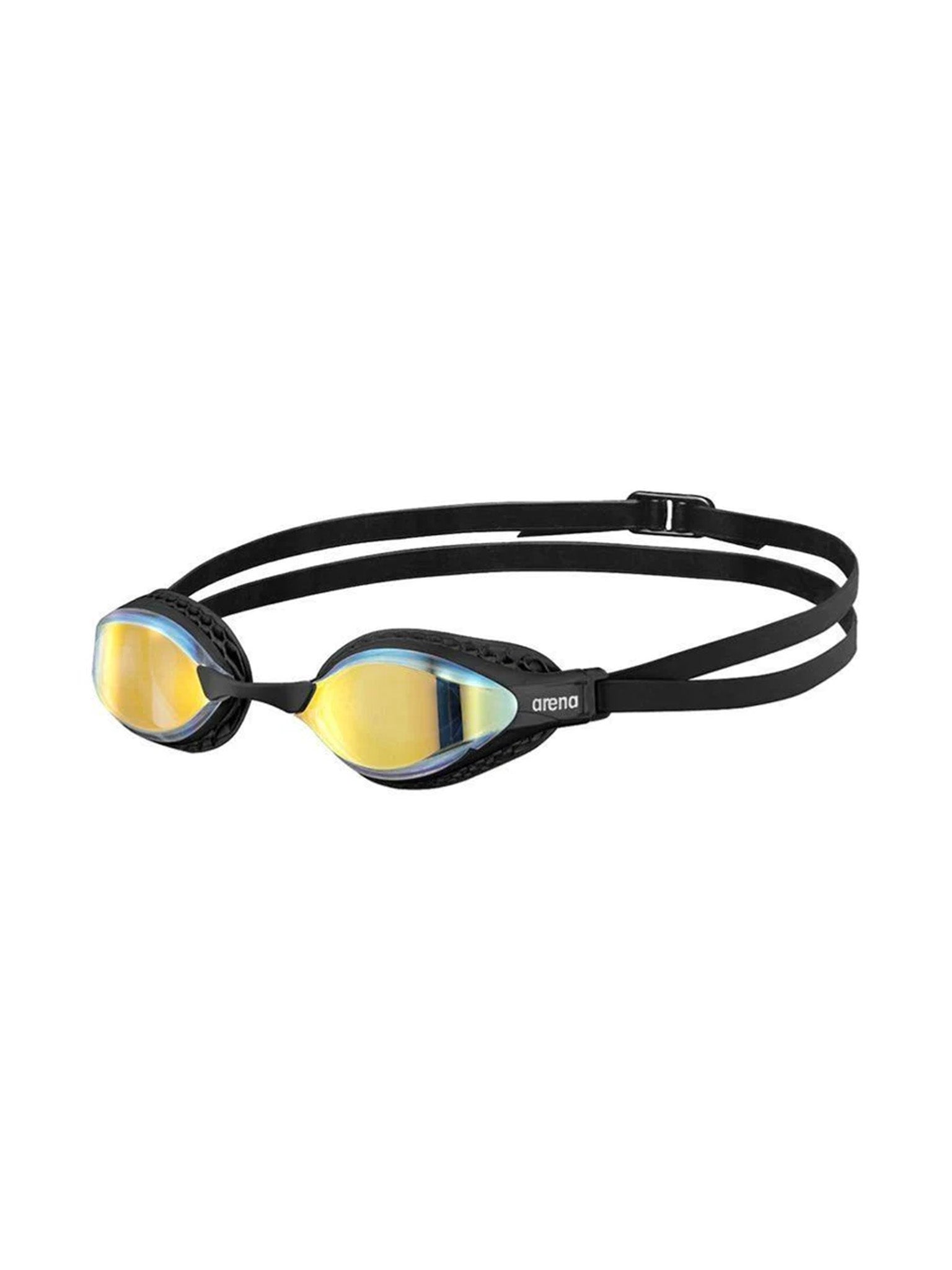 Lunettes de natation Air-Speed Mirror - Jaune/Noir