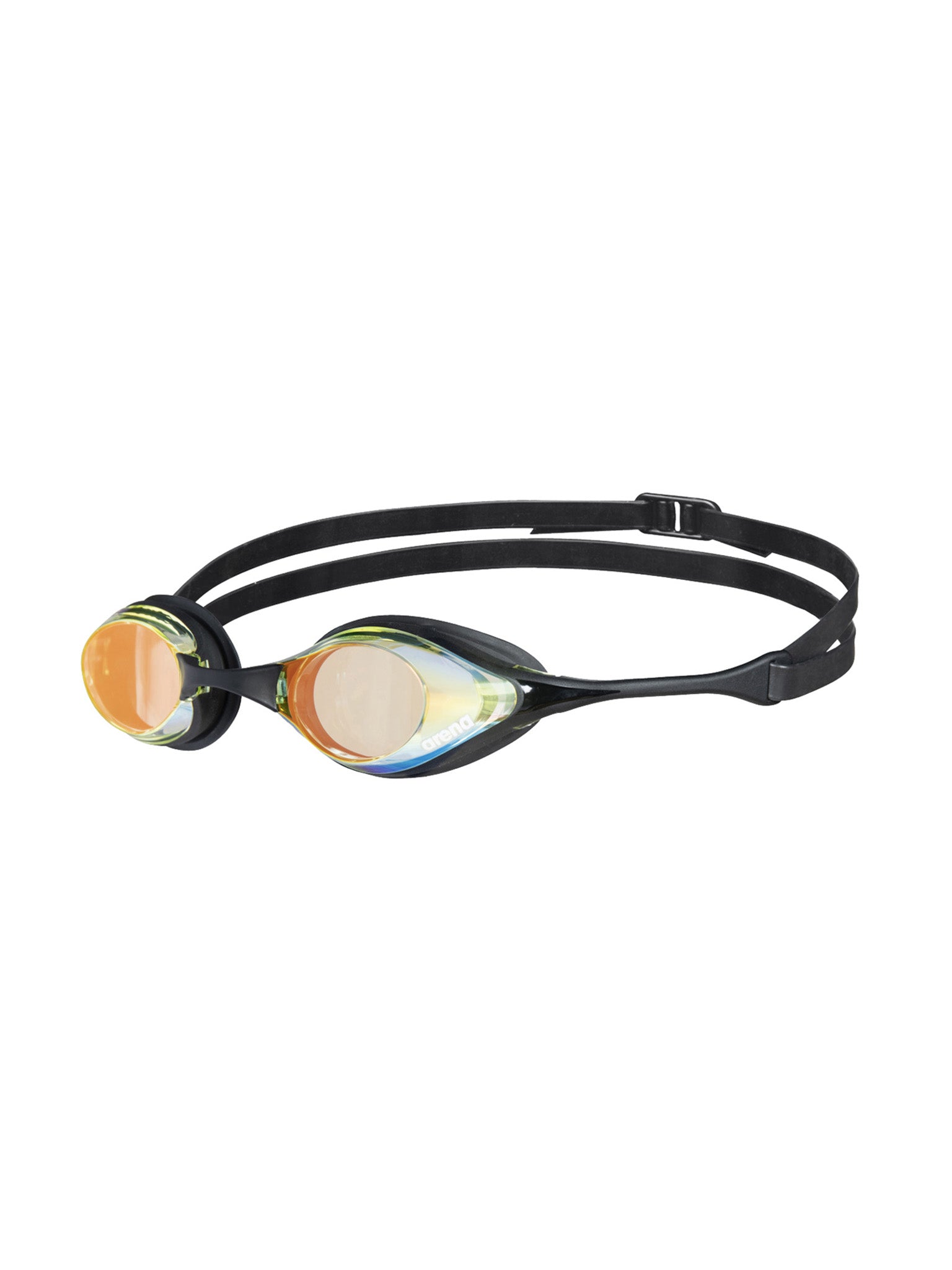 Lunettes de natation Cobra Swipe Mirror - Noir/Jaune
